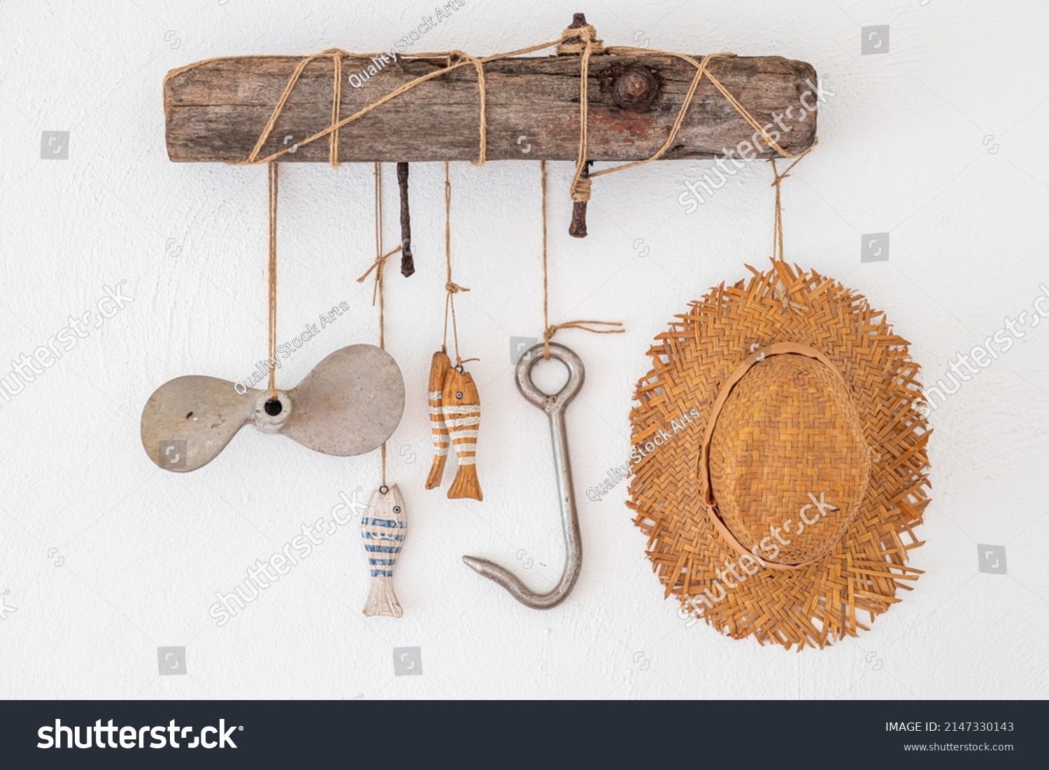 Fishermen tools Sailor equipments style home decoration hanging objects #2147330143