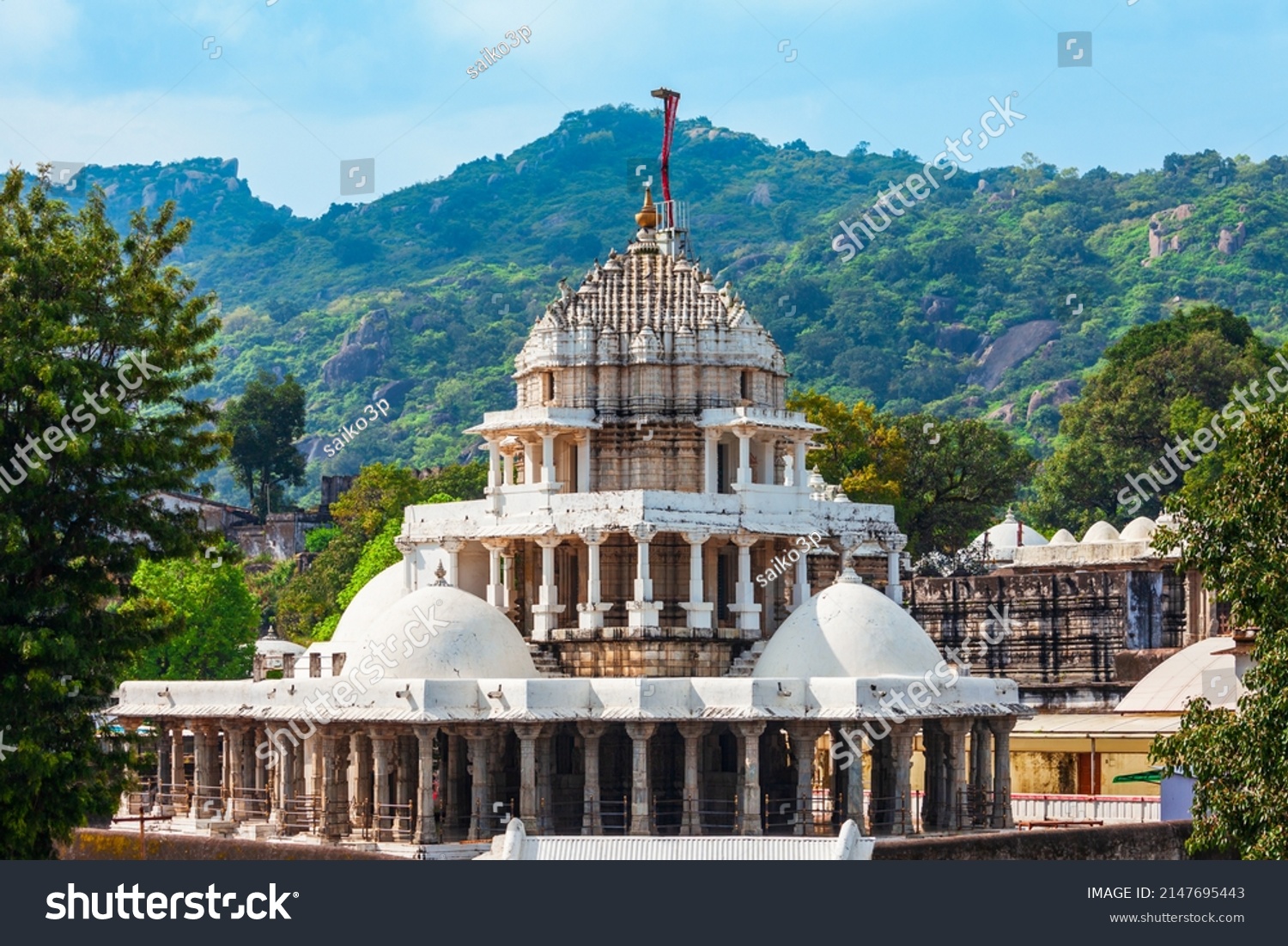 Dilwara or Delvada Temples are Jain temples in Mount Abu, a hill station in Rajasthan state, India #2147695443