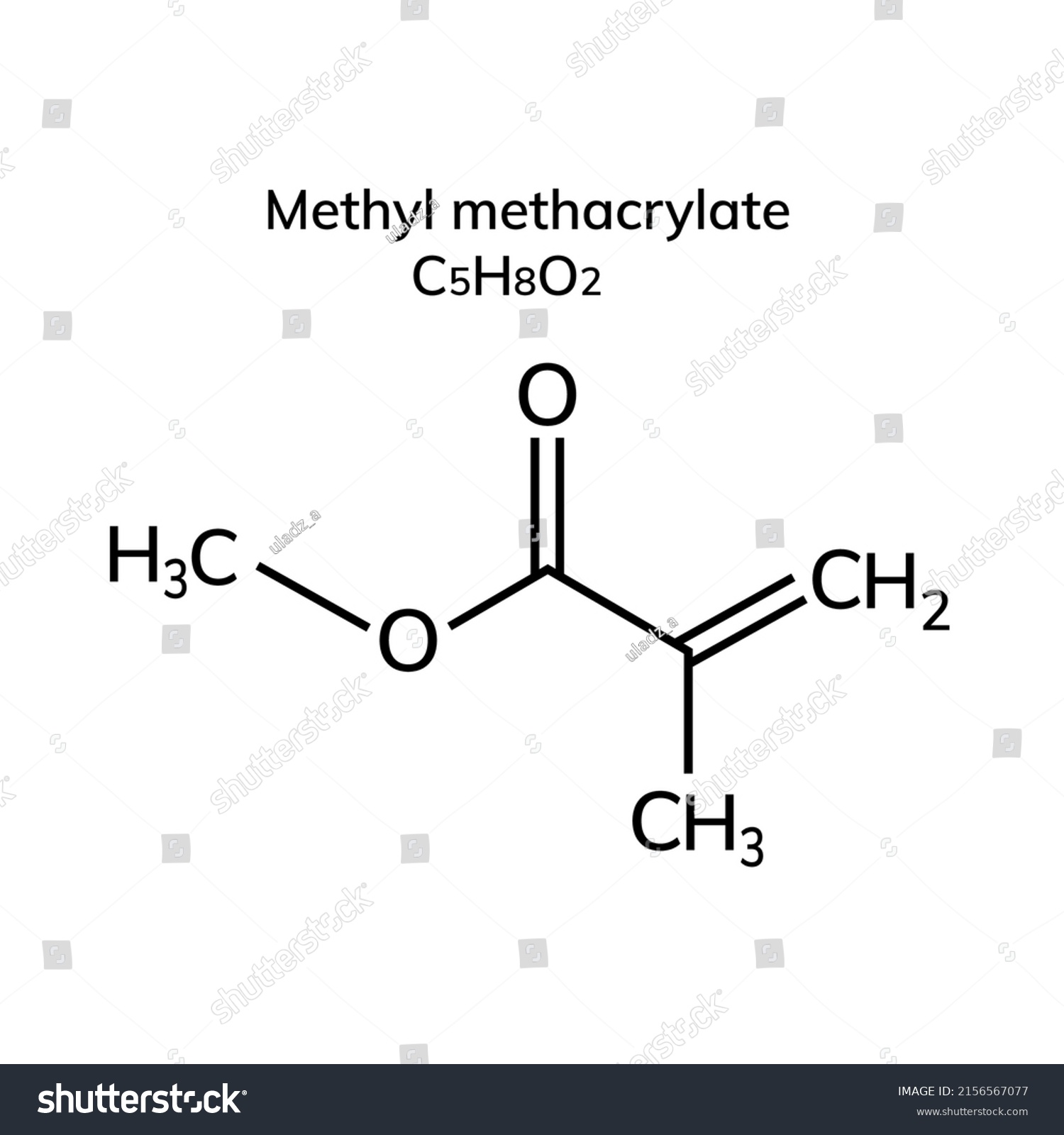 Structural chemical formula of Methyl - Royalty Free Stock Vector ...