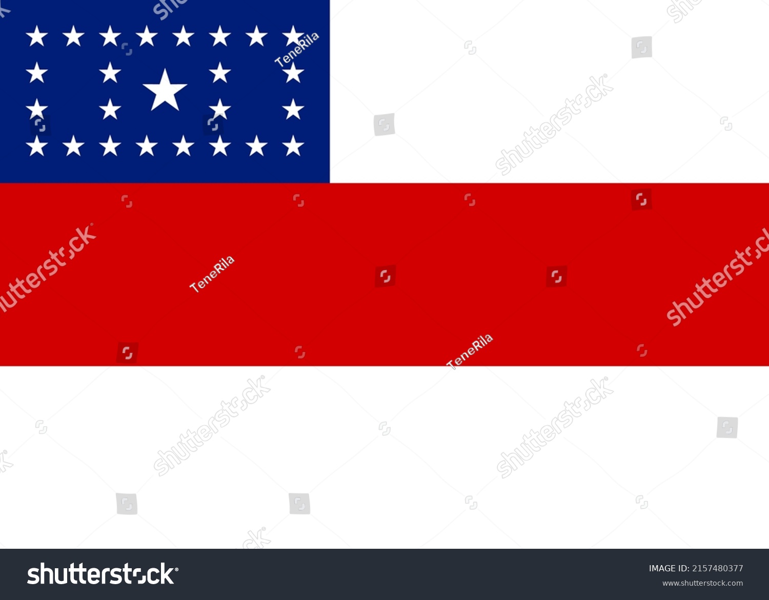 Flag of Amazonas. Flags of the states of brazil - Royalty Free Stock ...