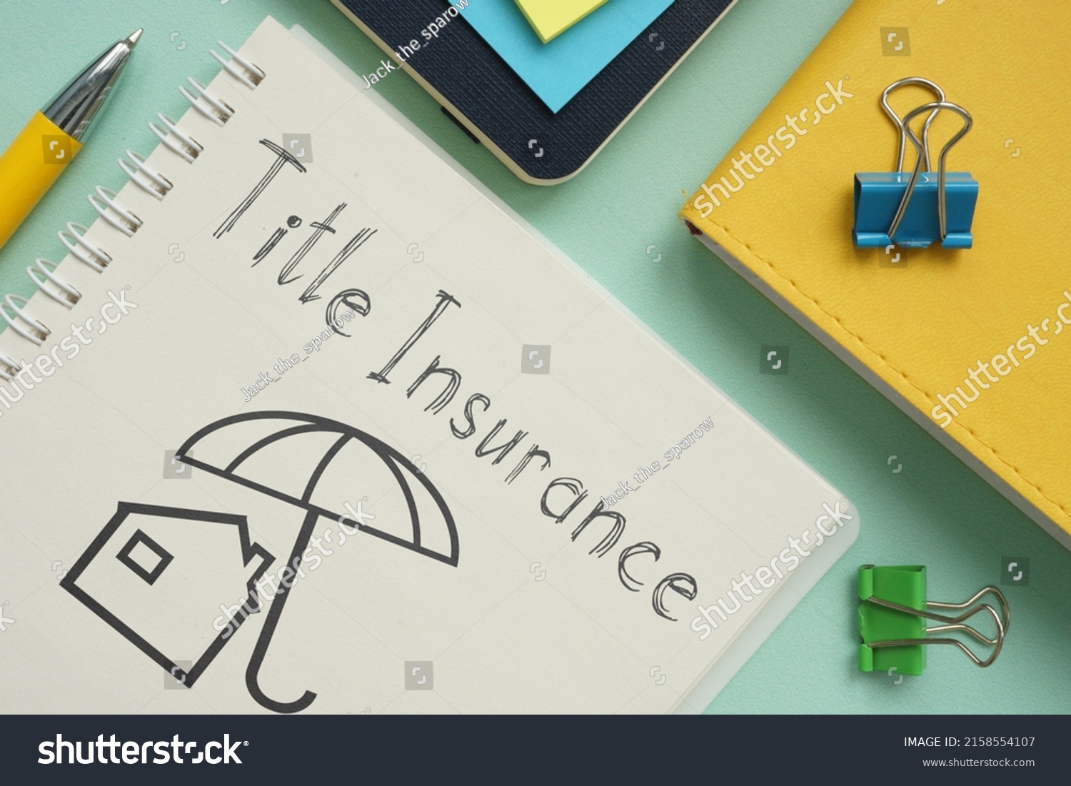 Title Insurance is shown using a text #2158554107