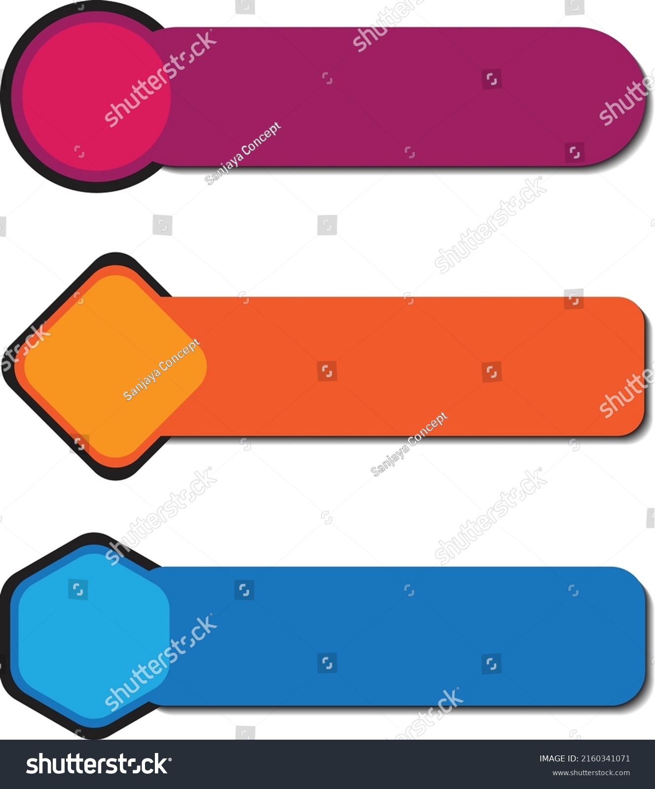 Lower Thirds | Banner Templete Design - Royalty Free Stock Vector ...