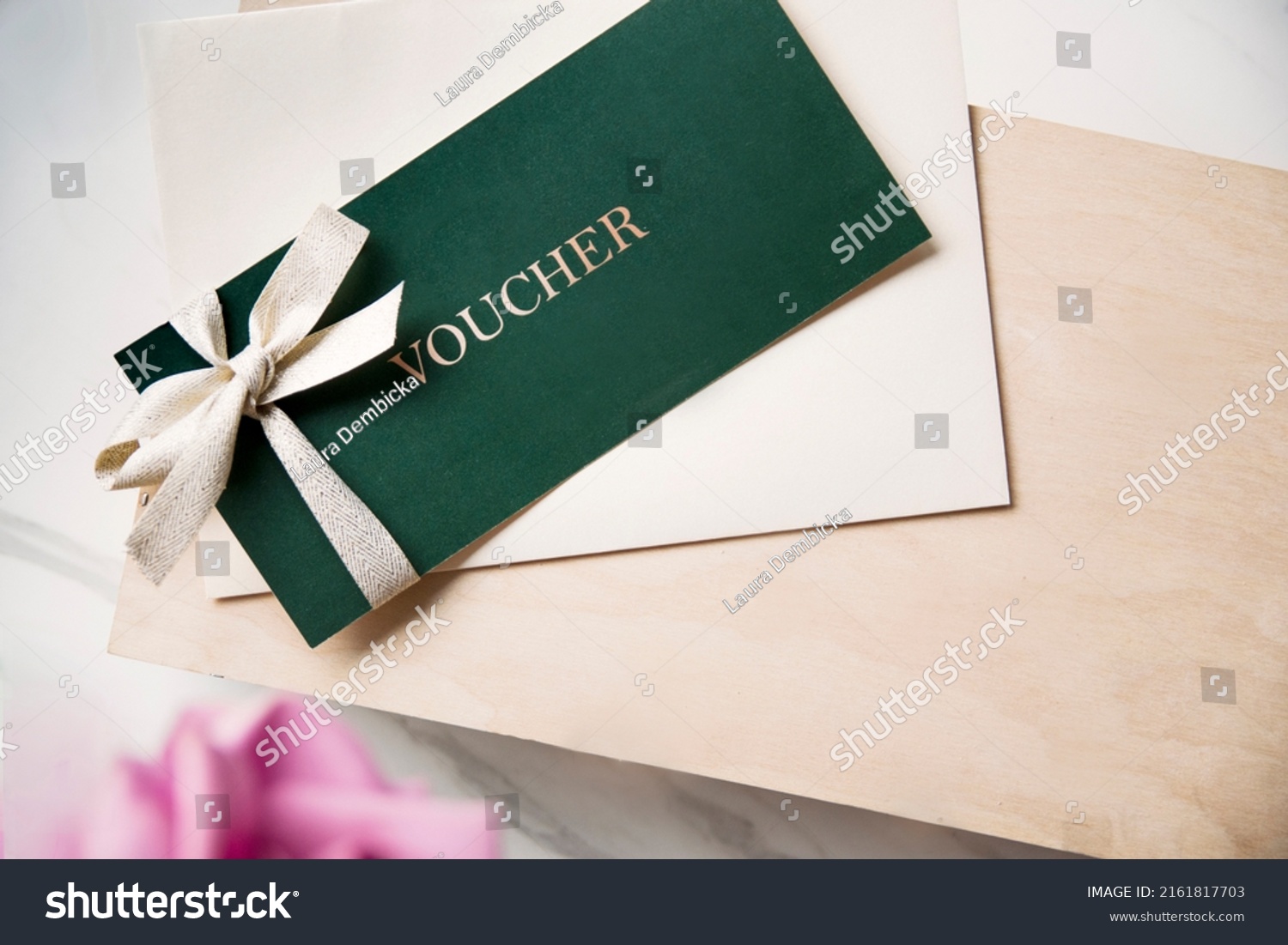 gift card modern, glamour style design, elegant voucher layout, business card #2161817703