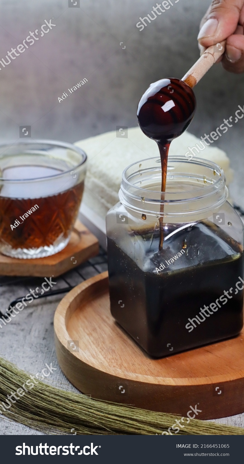 Depok, West Java - June, 2022 - Black Honey Drink for Health


 #2166451065