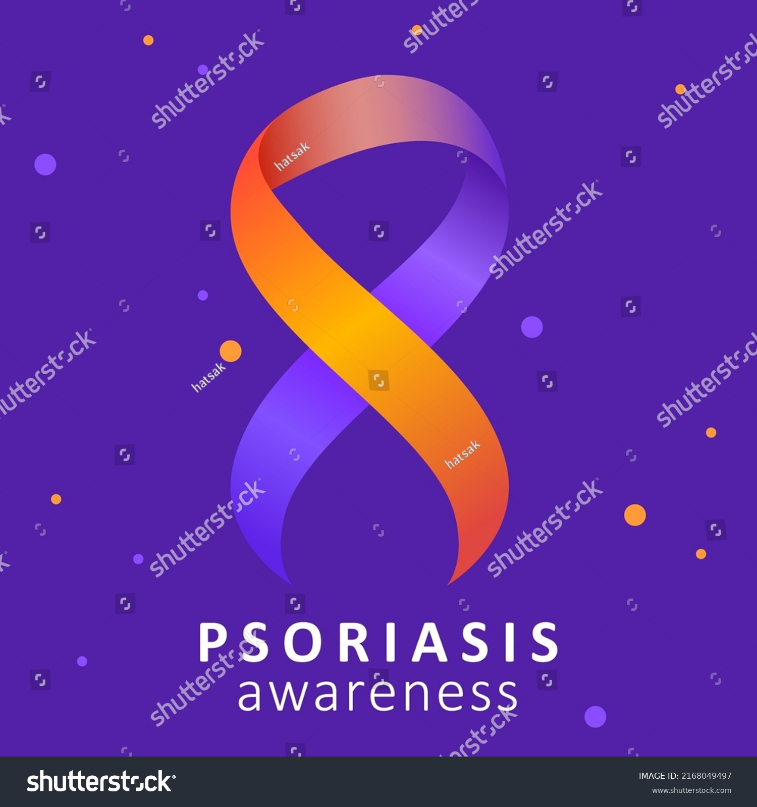 Psoriasis Awareness Month. Psoriasis Action - Royalty Free Stock Vector ...