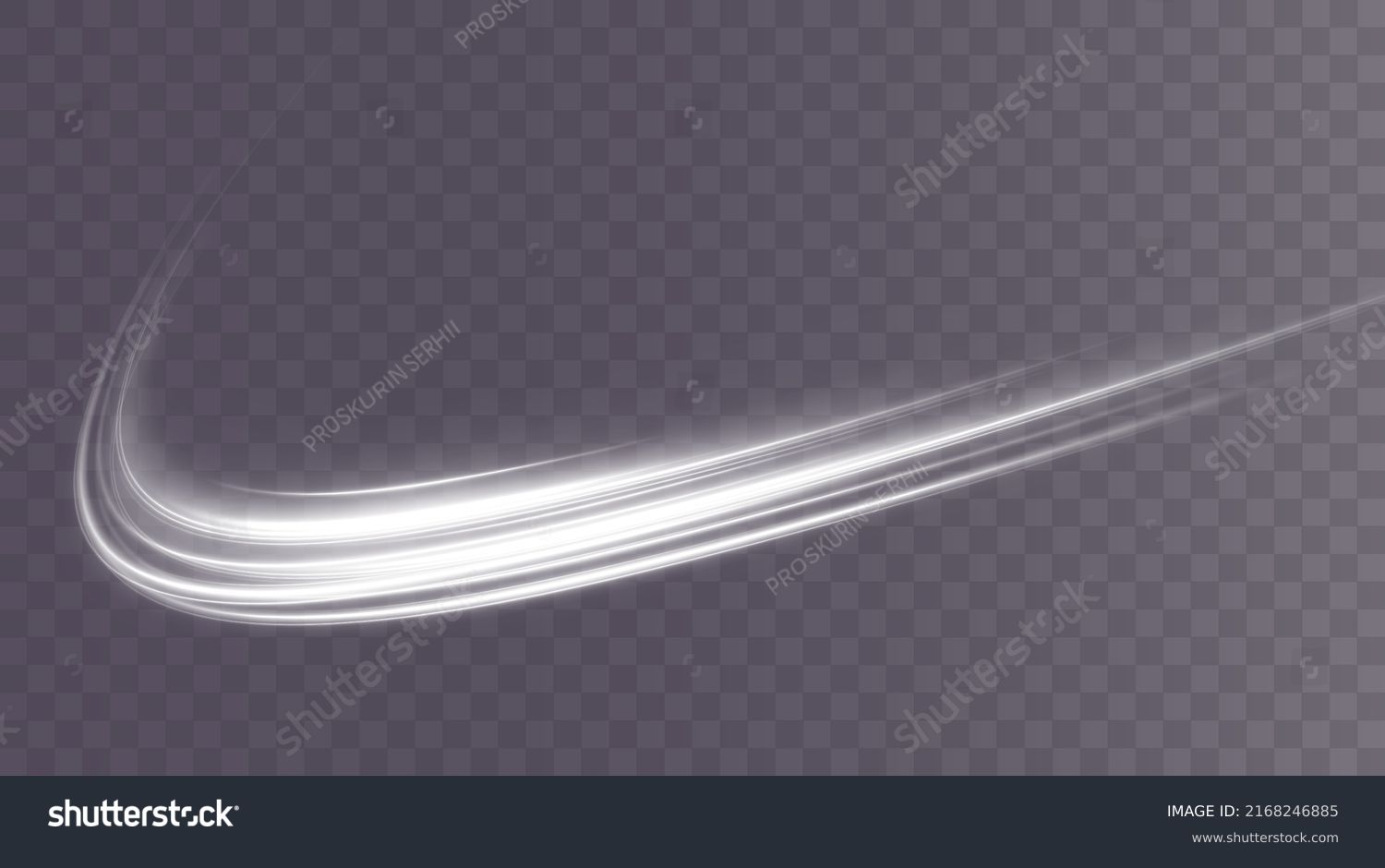 Light white Twirl. Curve light effect of white line. Luminous white circle. Light white pedistal, podium, platform, table. Vector PNG. Vector illustration #2168246885