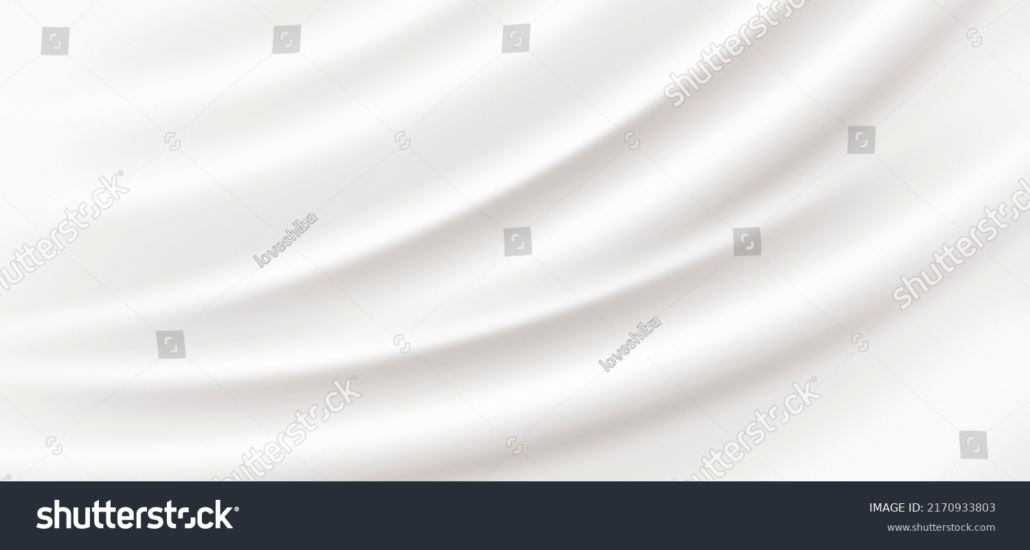 CG-generated White background with drapes #2170933803