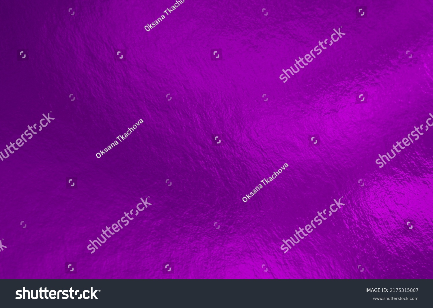 Purple foil background with uneven texture #2175315807