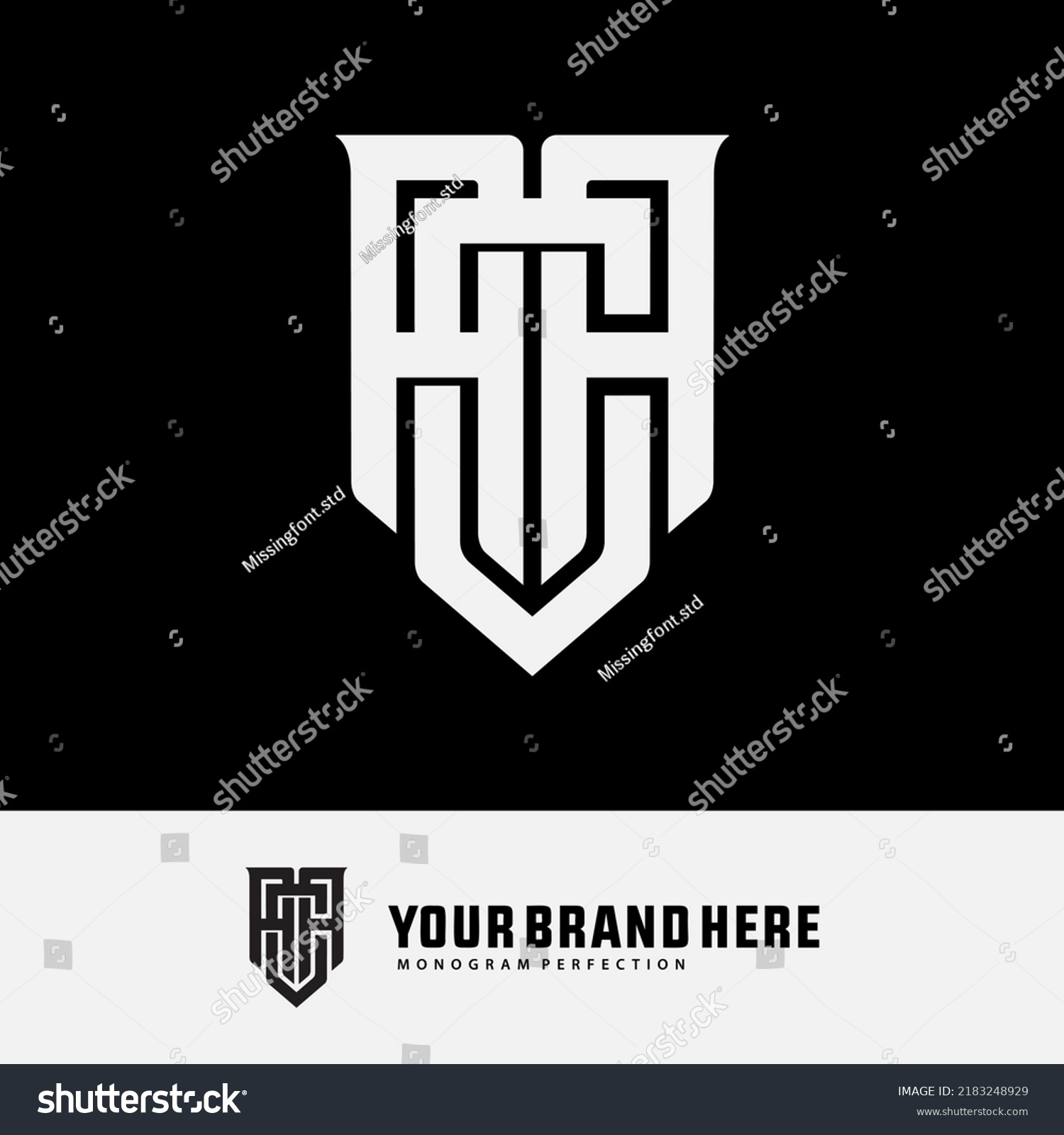 Monogram Logo, Initial letters A, C, AAC, ACA, - Royalty Free Stock ...