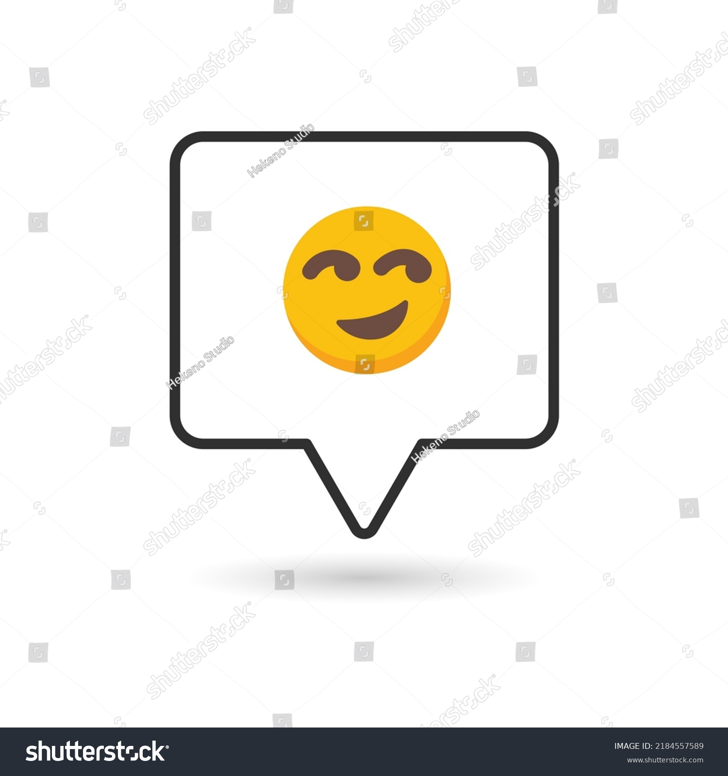 Smirking Face Emoticon Smirking Face Emoji Royalty Free Stock Vector 2184557589 1911