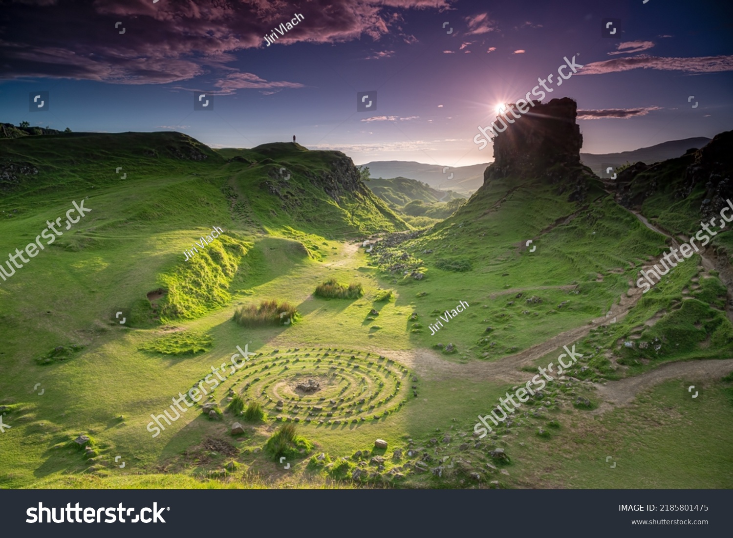 Fairy-tale landscape, The Fairy Glen, Isle of Skye, Scotland #2185801475