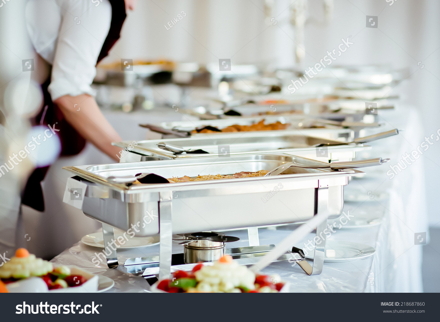 catering eat food wedding  #218687860