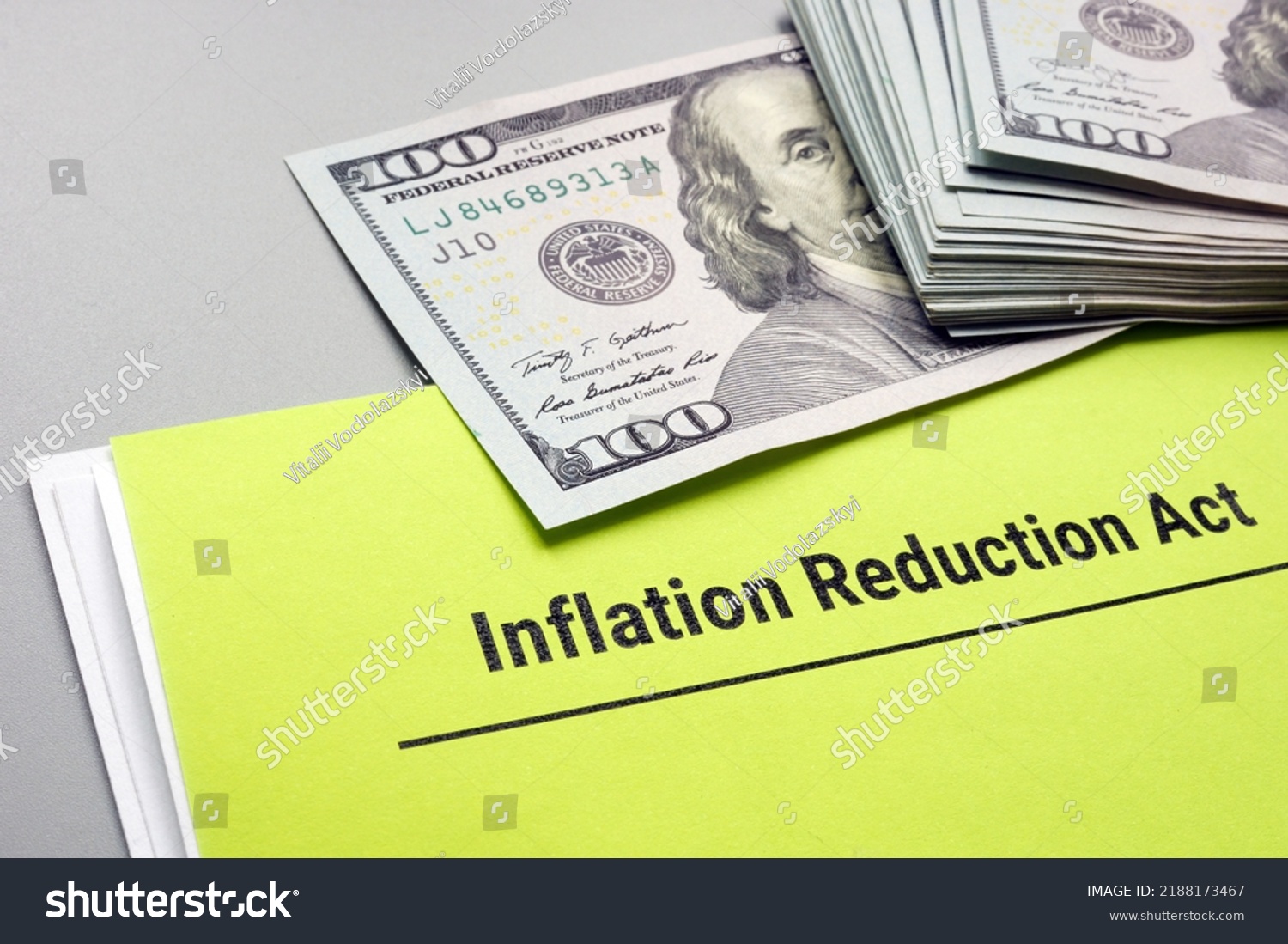 The Inflation Reduction Act of 2022 and cash on it. #2188173467