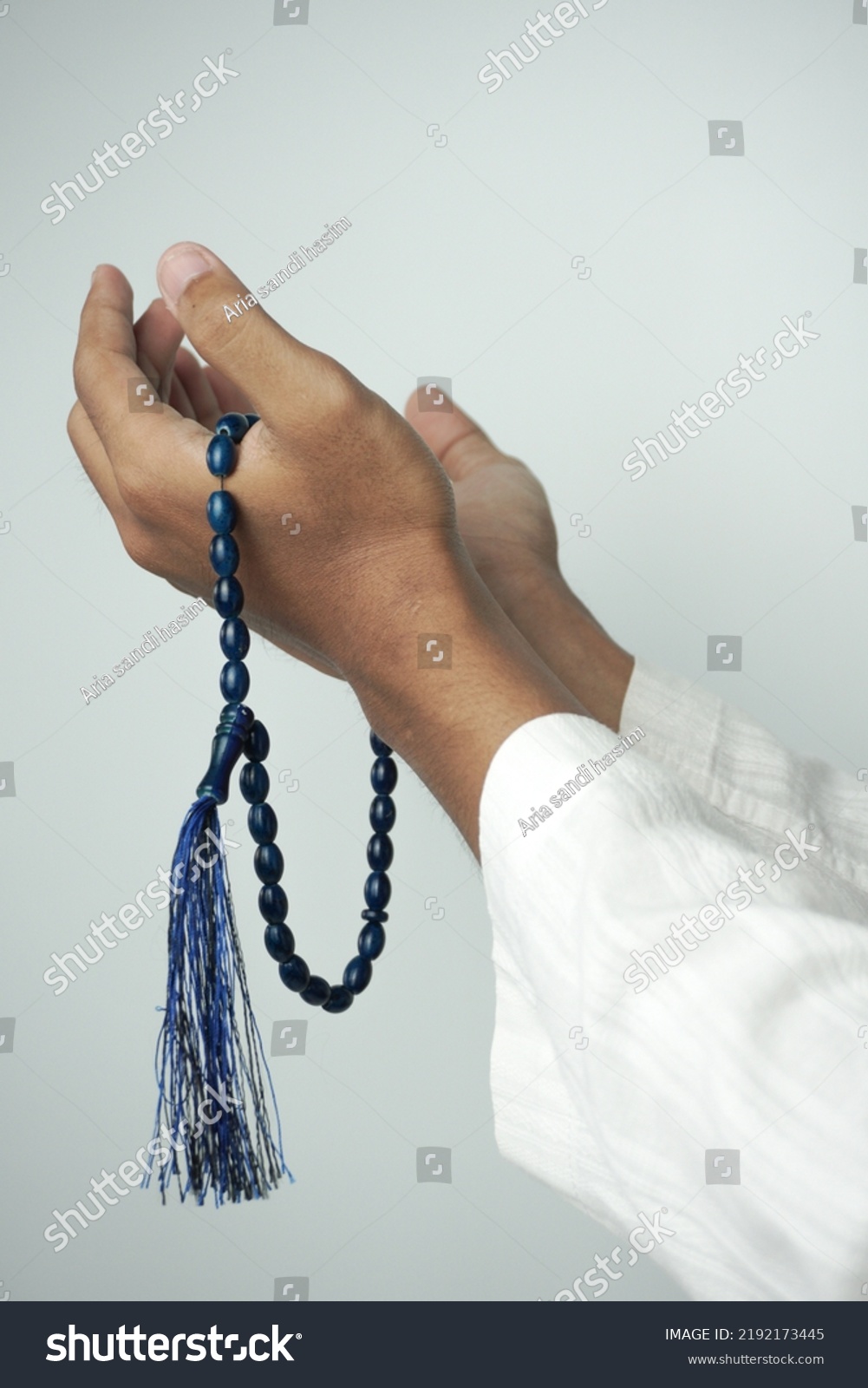 Hand of muslim people praying #2192173445