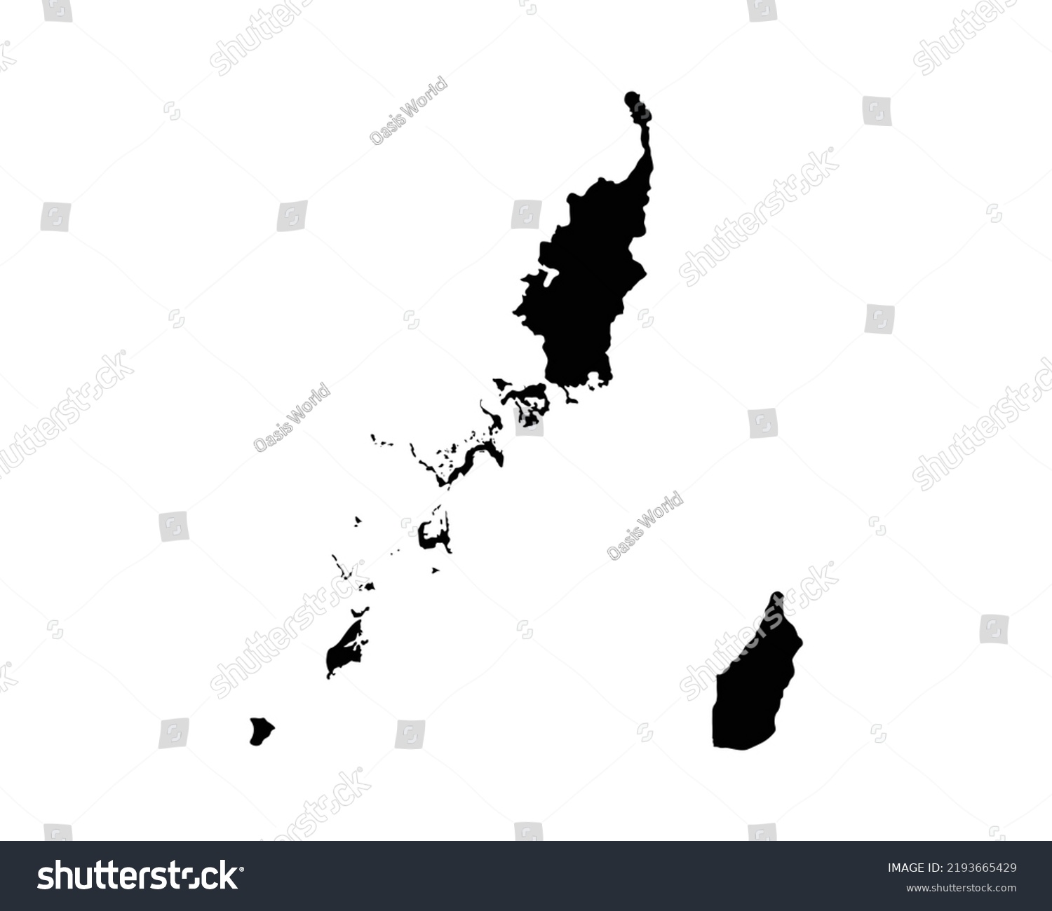 Palau Map. Palauan Country Map. Black and White - Royalty Free Stock ...