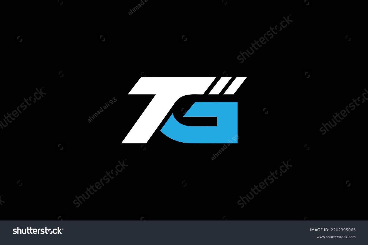 Letter TG Logo, creative tg logo icon vector for - Royalty Free Stock ...