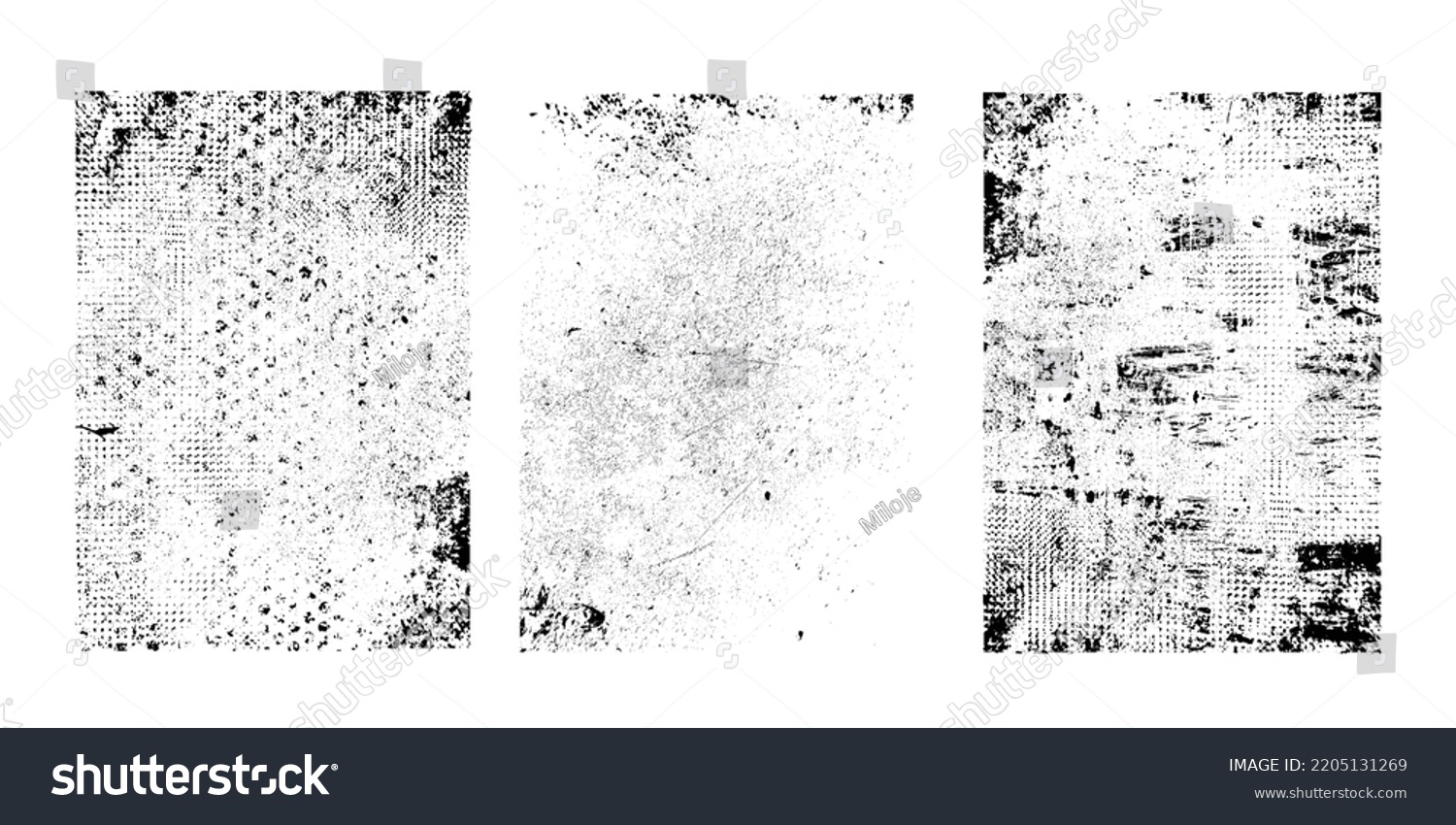 Grunge Urban Backgrounds set.Texture Vector.Dust - Royalty Free Stock ...