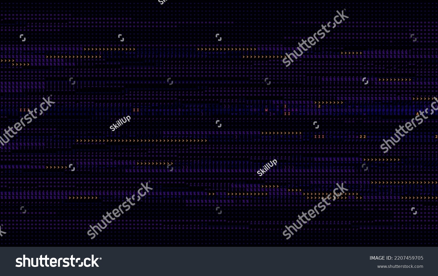 Random ASCII Characters. Computer Security - Royalty Free Stock Vector ...