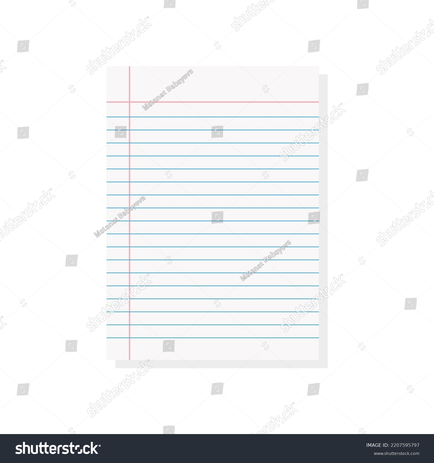 Graph paper. Printable lined grid paper with - Royalty Free Stock ...