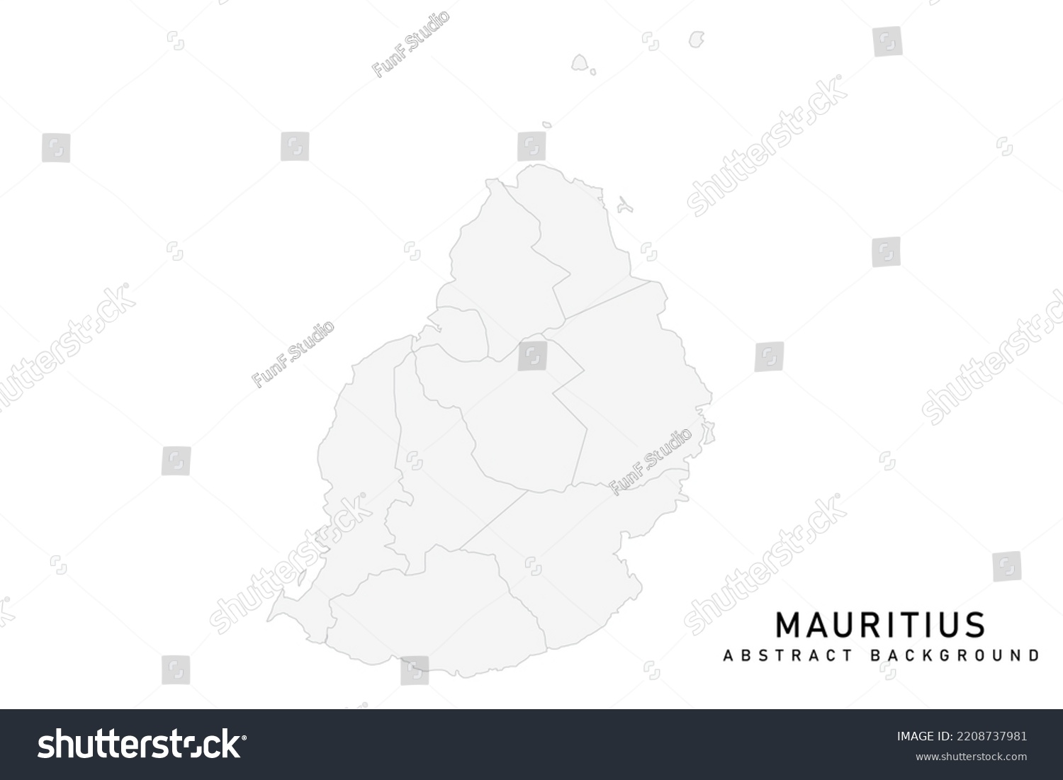 Mauritius Map - World Map International vector - Royalty Free Stock ...