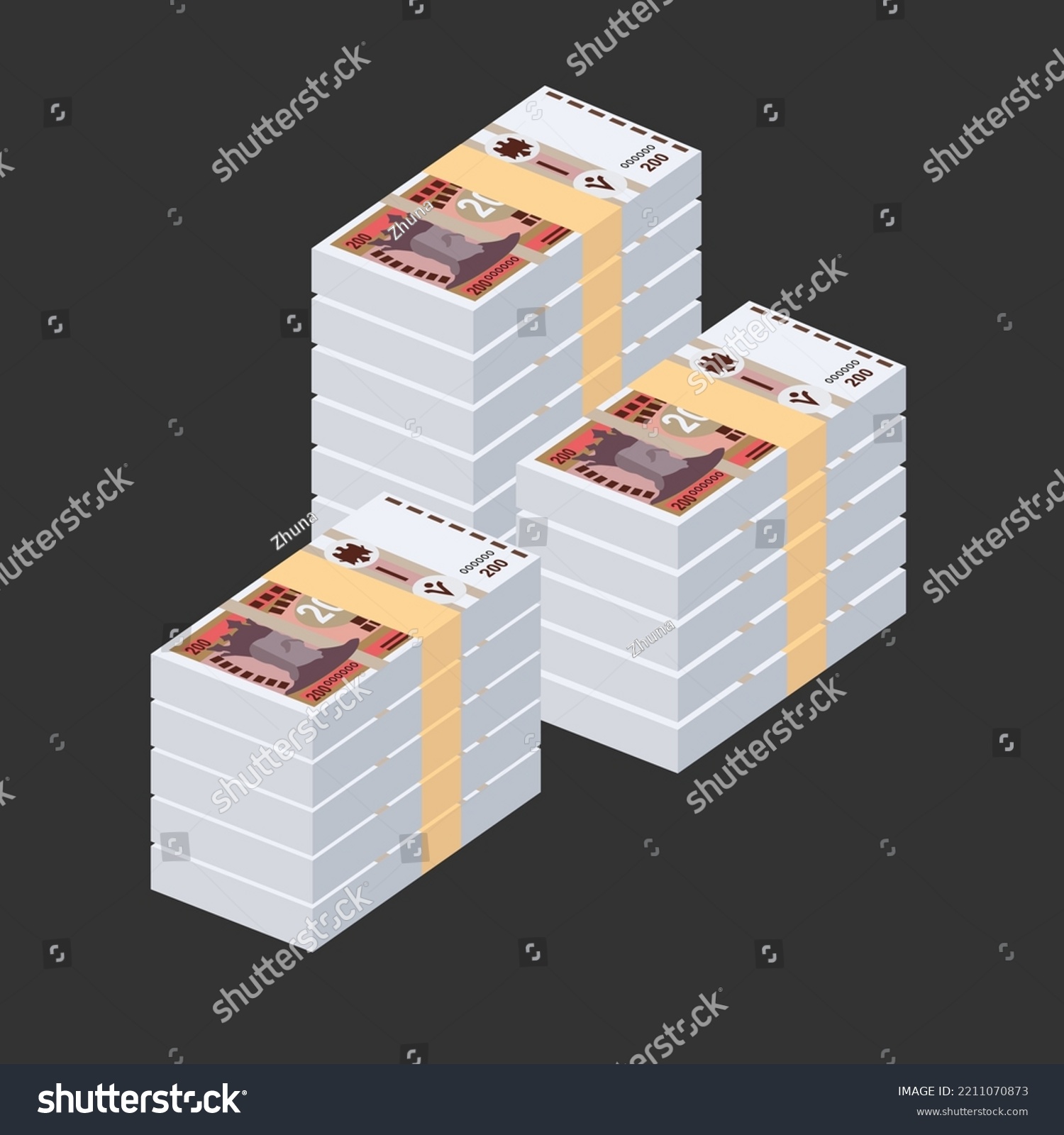 Moldovan Leu Vector Illustration Moldova Money Royalty Free Stock   Avopix 2211070873 