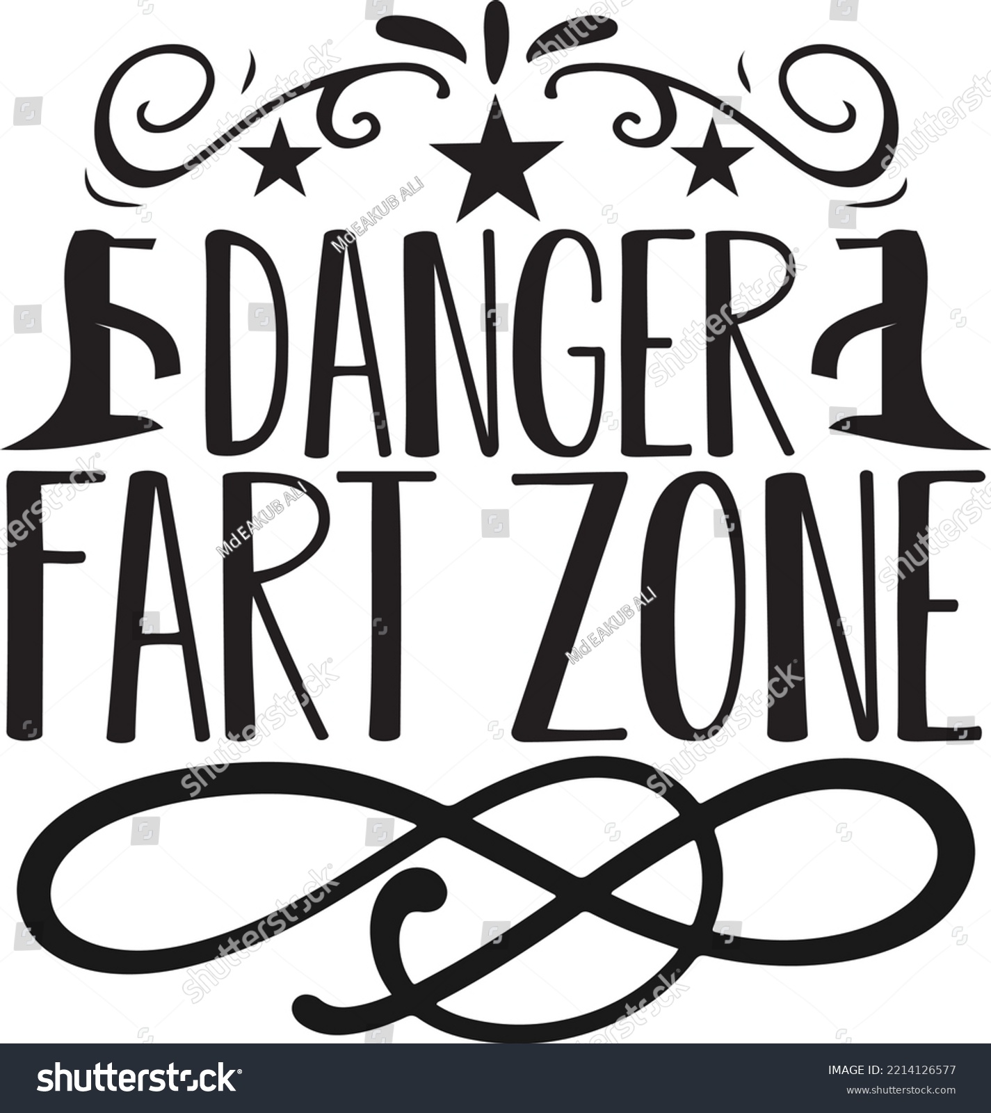 danger fart zone vector file - Royalty Free Stock Vector 2214126577 ...