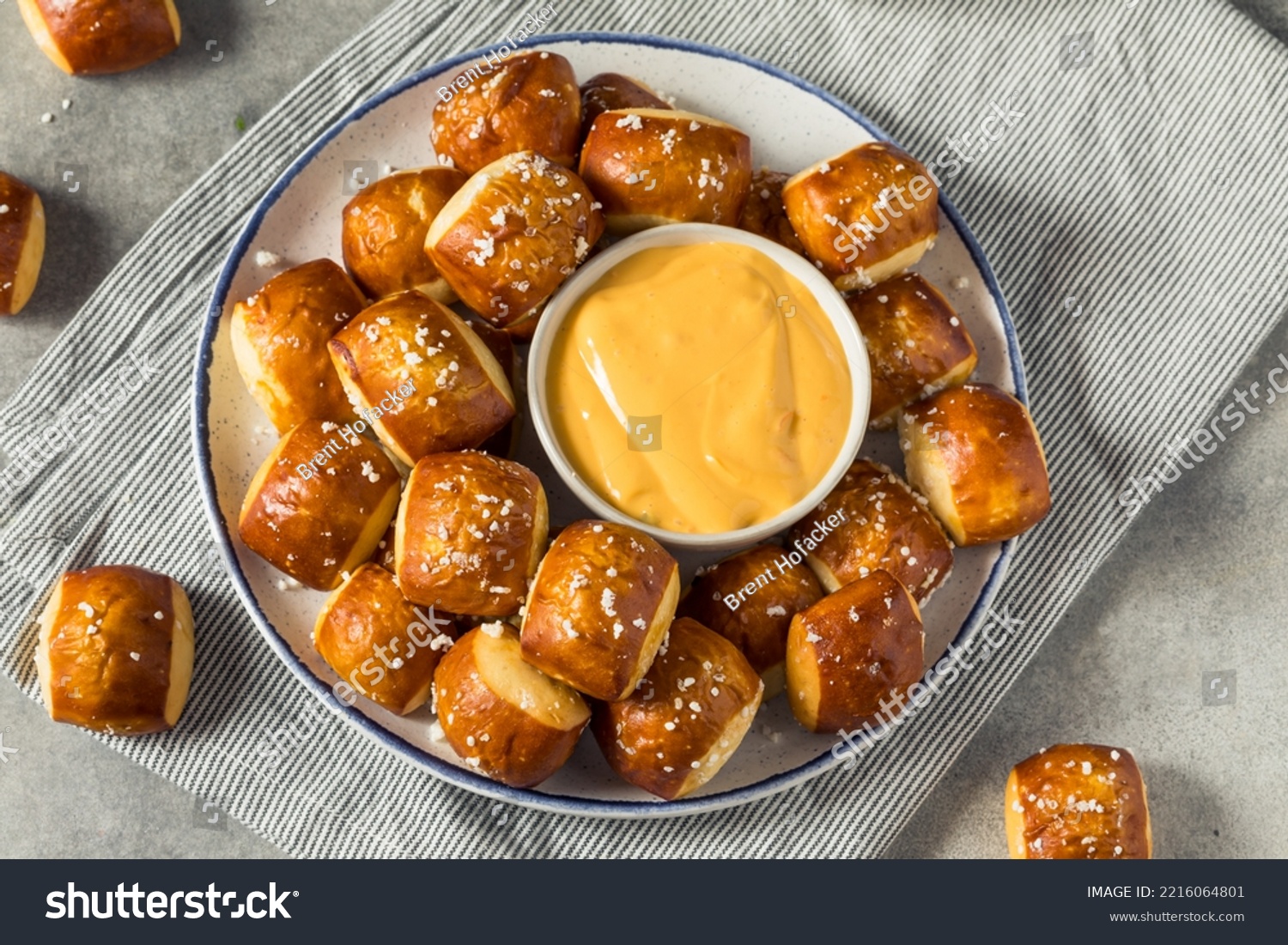 Homemade Small Pretzel Bites with Beer Cheese #2216064801