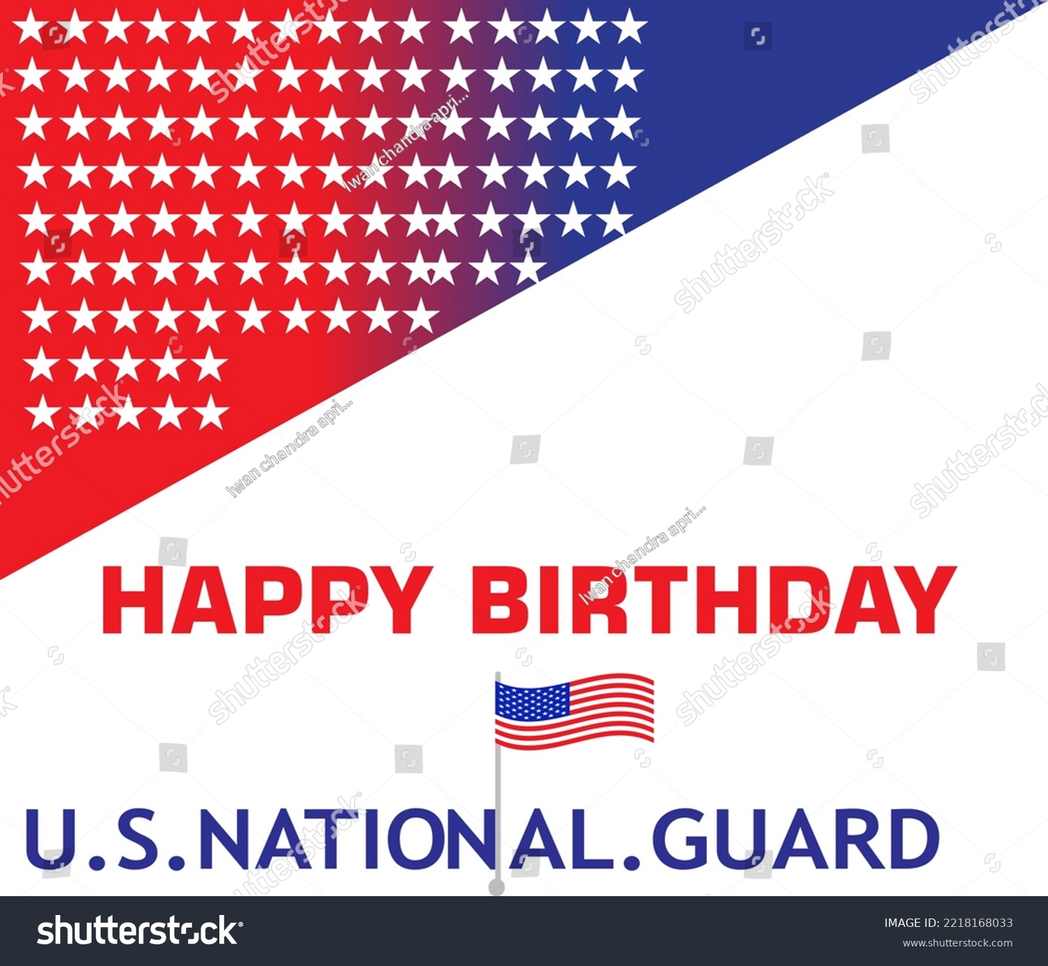 Background happy birthday national guard.Coast - Royalty Free Stock ...