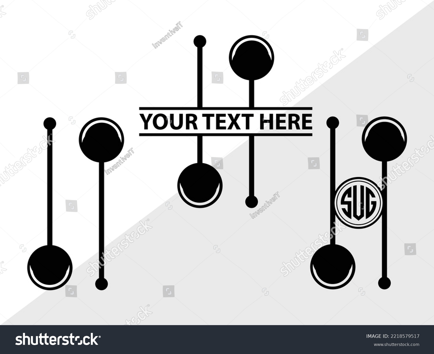 Newton Cradle SVG Factory SVG Printable Vector - Royalty Free Stock ...