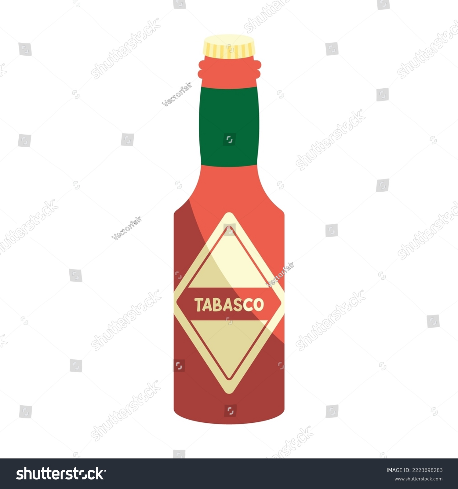 tabasco sauce bottle mexican icon #2223698283