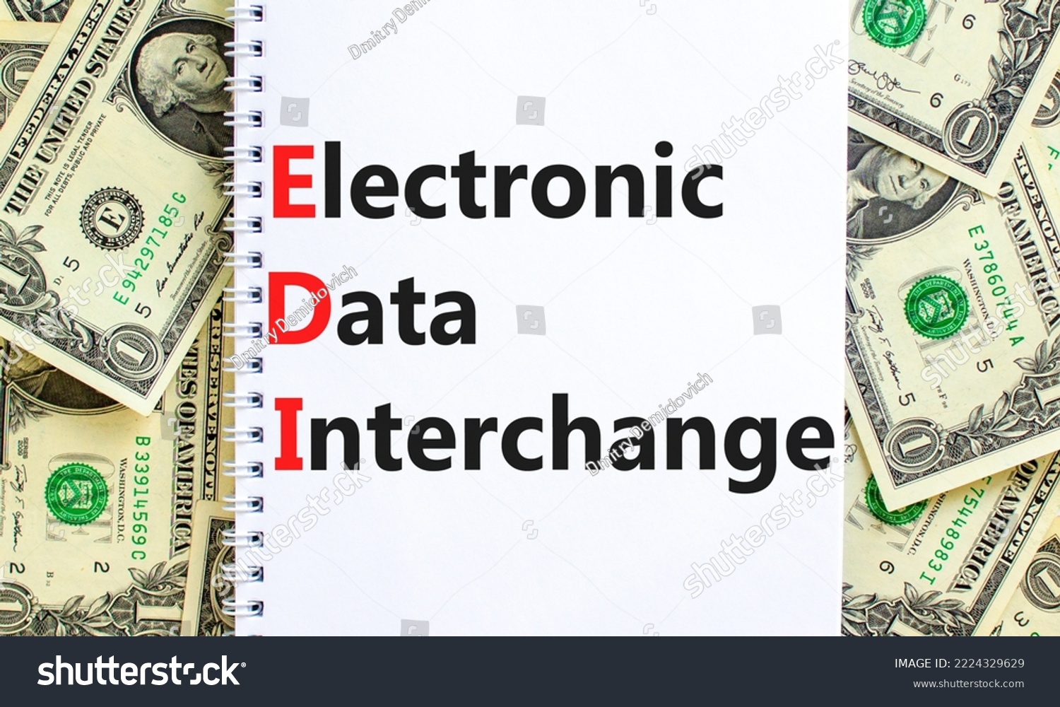 EDI Electronic Data Interchange Symbol. Concept - Royalty Free Stock ...