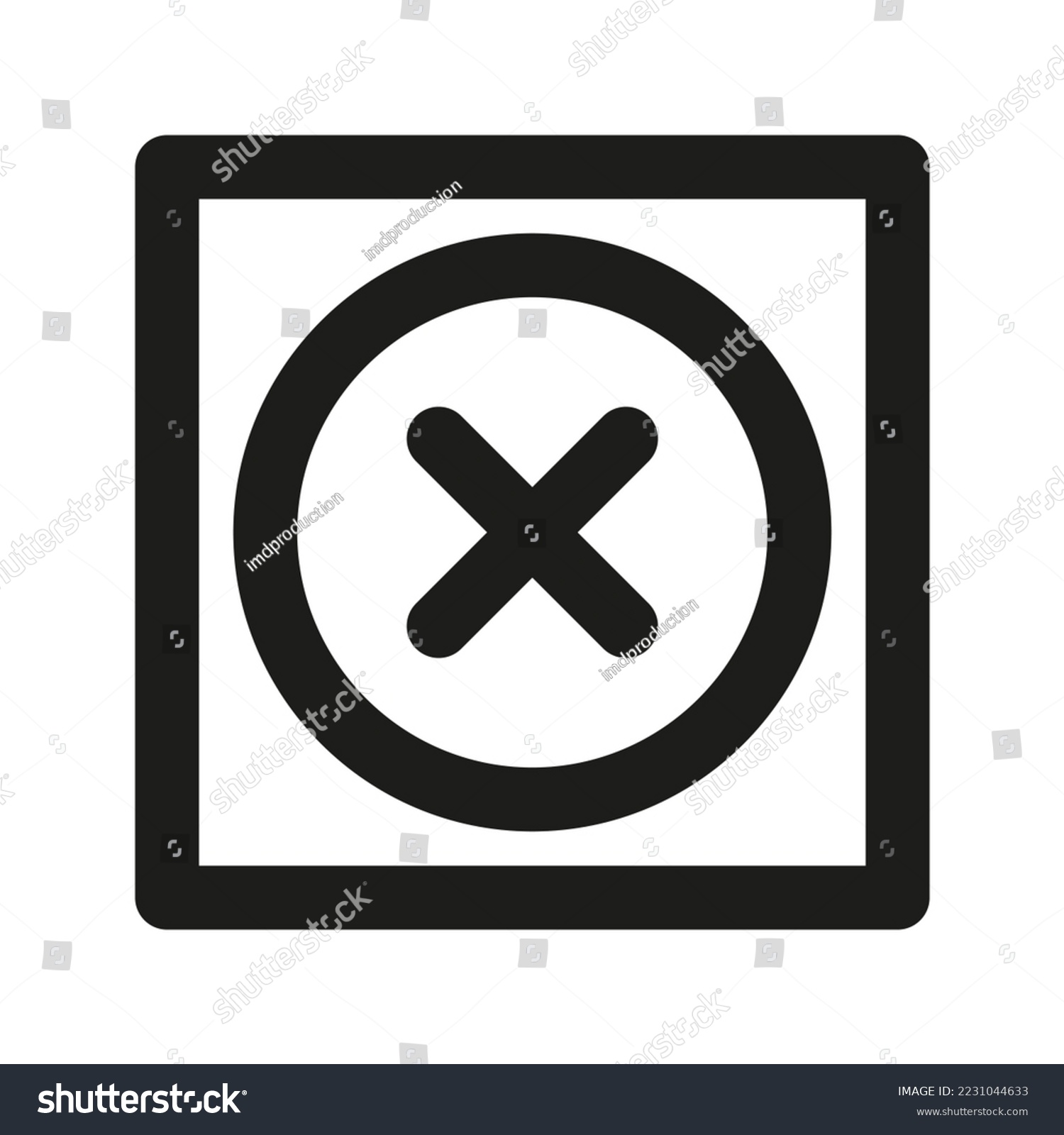 Do not tumble dry, icon. Washing laundry vector - Royalty Free Stock ...