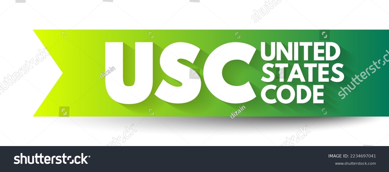 USC United States Code Is The Codification By Royalty Free Stock usc-united-states-code-is-the-codification-by-royalty-free-stock