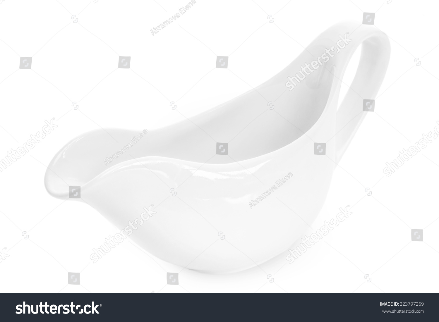Gravy boat isolated on a white background  #223797259