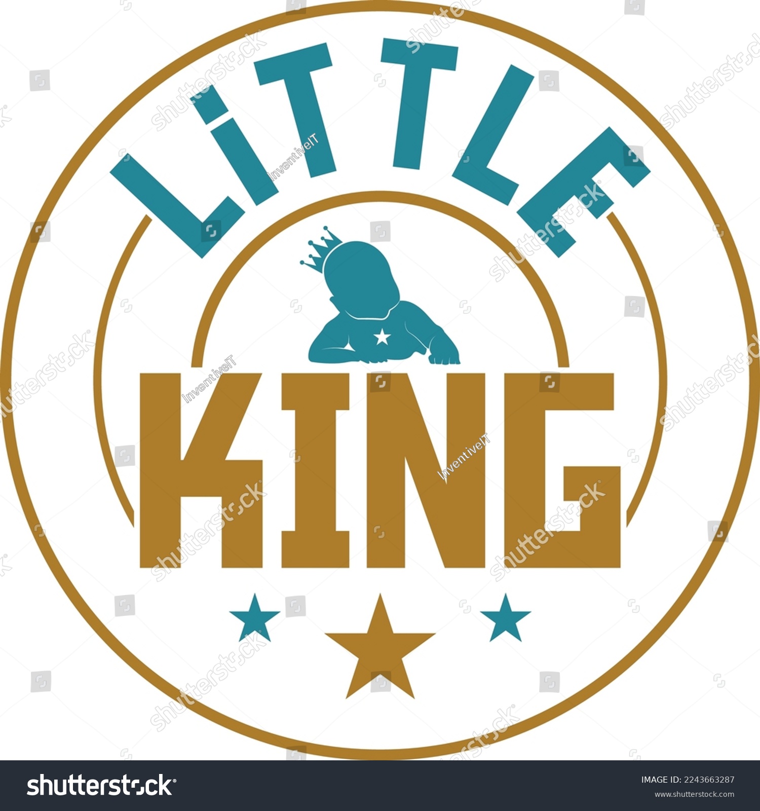 Little King Svg Printable Vector Illustration Royalty Free Stock Vector 2243663287 0654