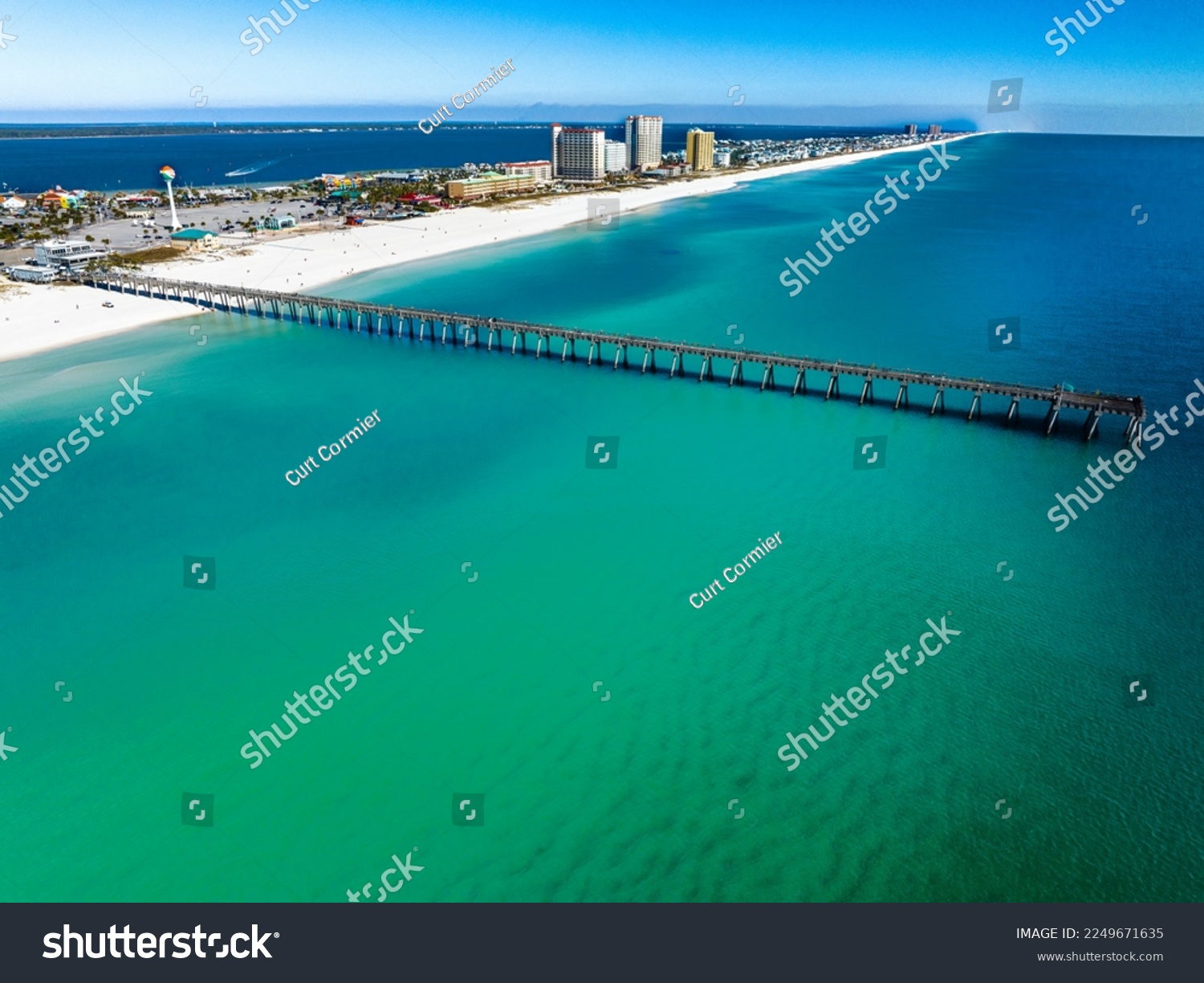 Pensacola Beach from the Pier #2249671635