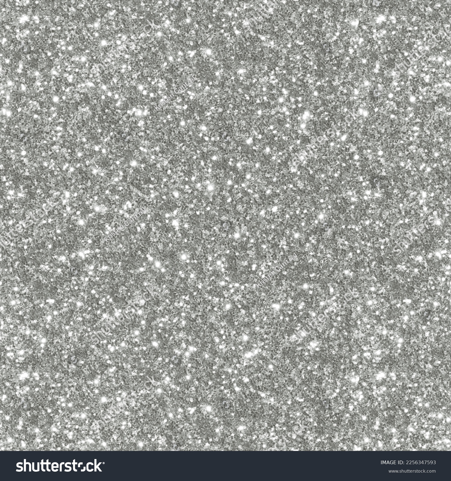 Silver Glitter Texture Background Sparkle Sequin Digital Paper #2256347593