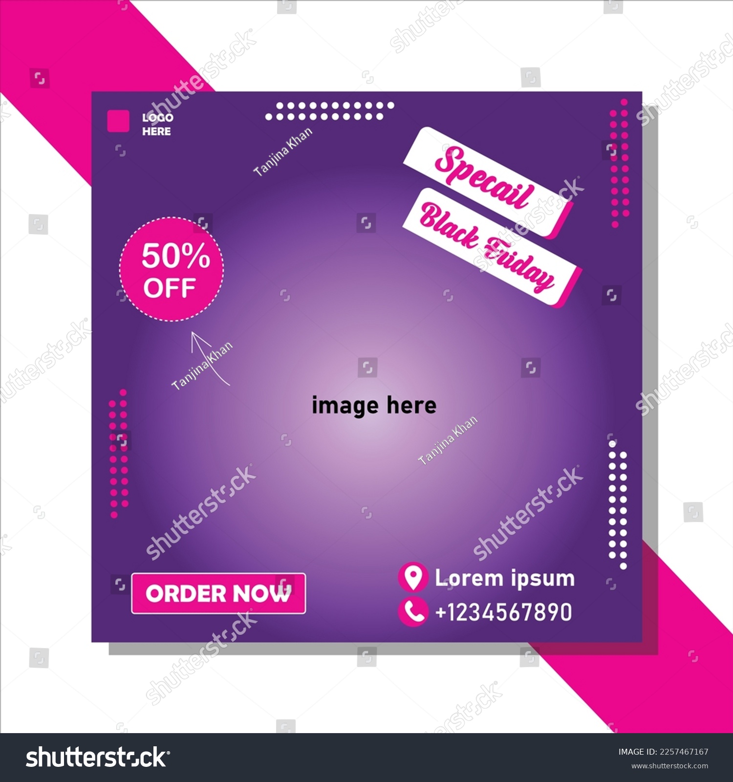 social media post design product poster - Royalty Free Stock Vector ...