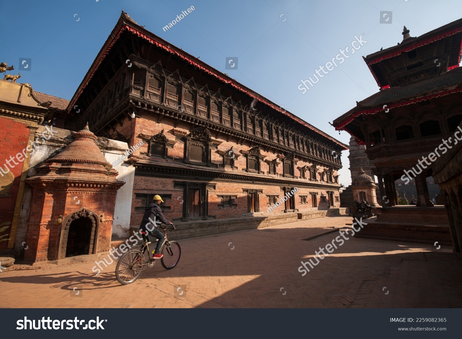 The Palace of Fifty-five Windows in Bhaktapur Durbar Square, is a former royal palace complex located in Bhaktapur, Nepal #2259082365