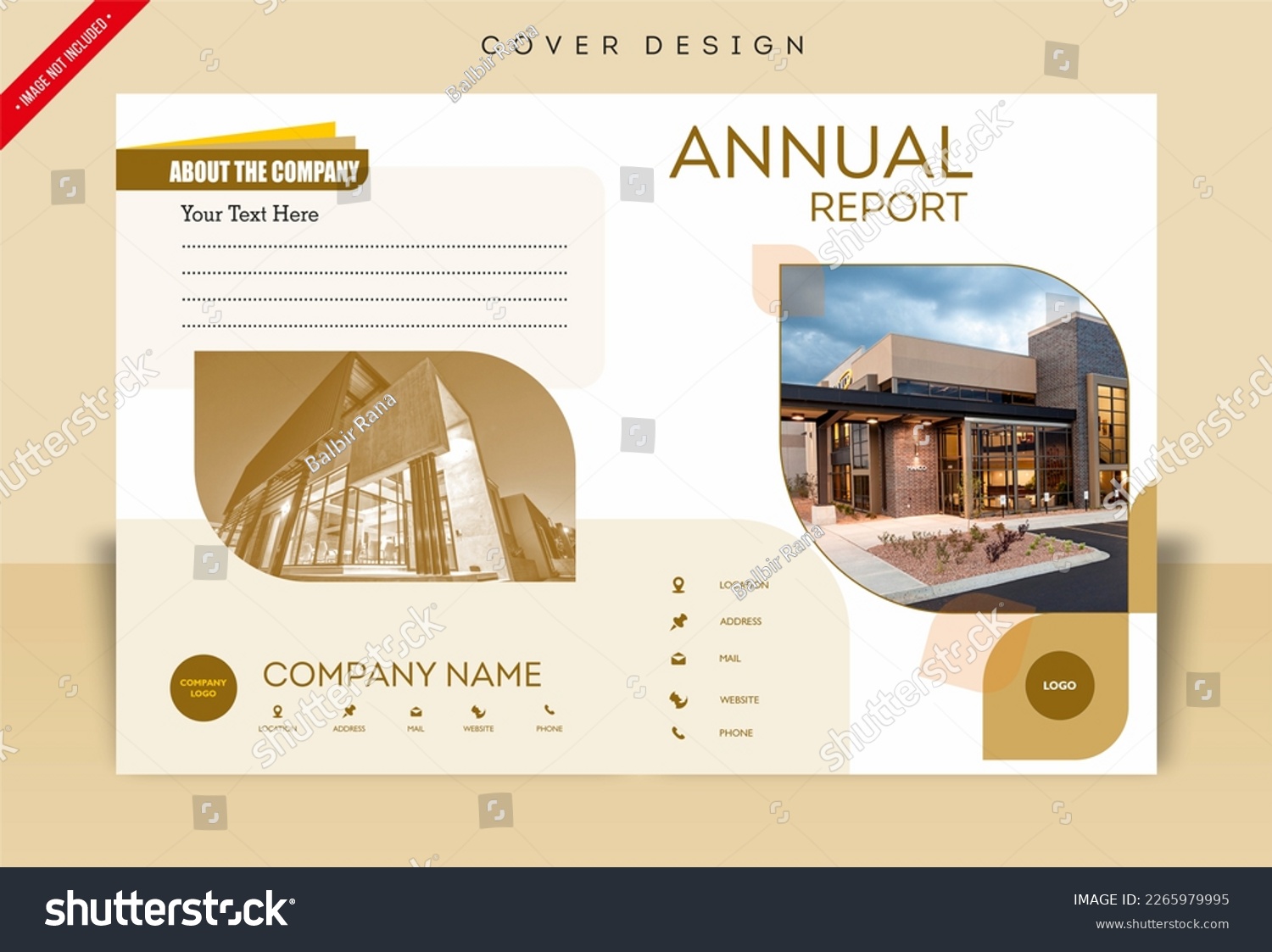 ANNUAL REPORT COVER DESIGN FOR BUSINESS #2265979995