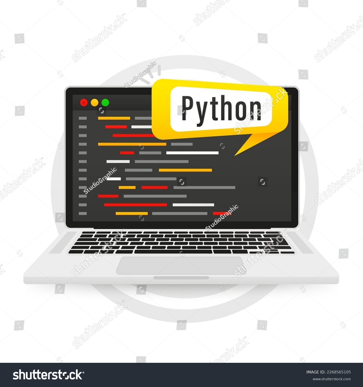 A programming language python. Python language - Royalty Free Stock ...