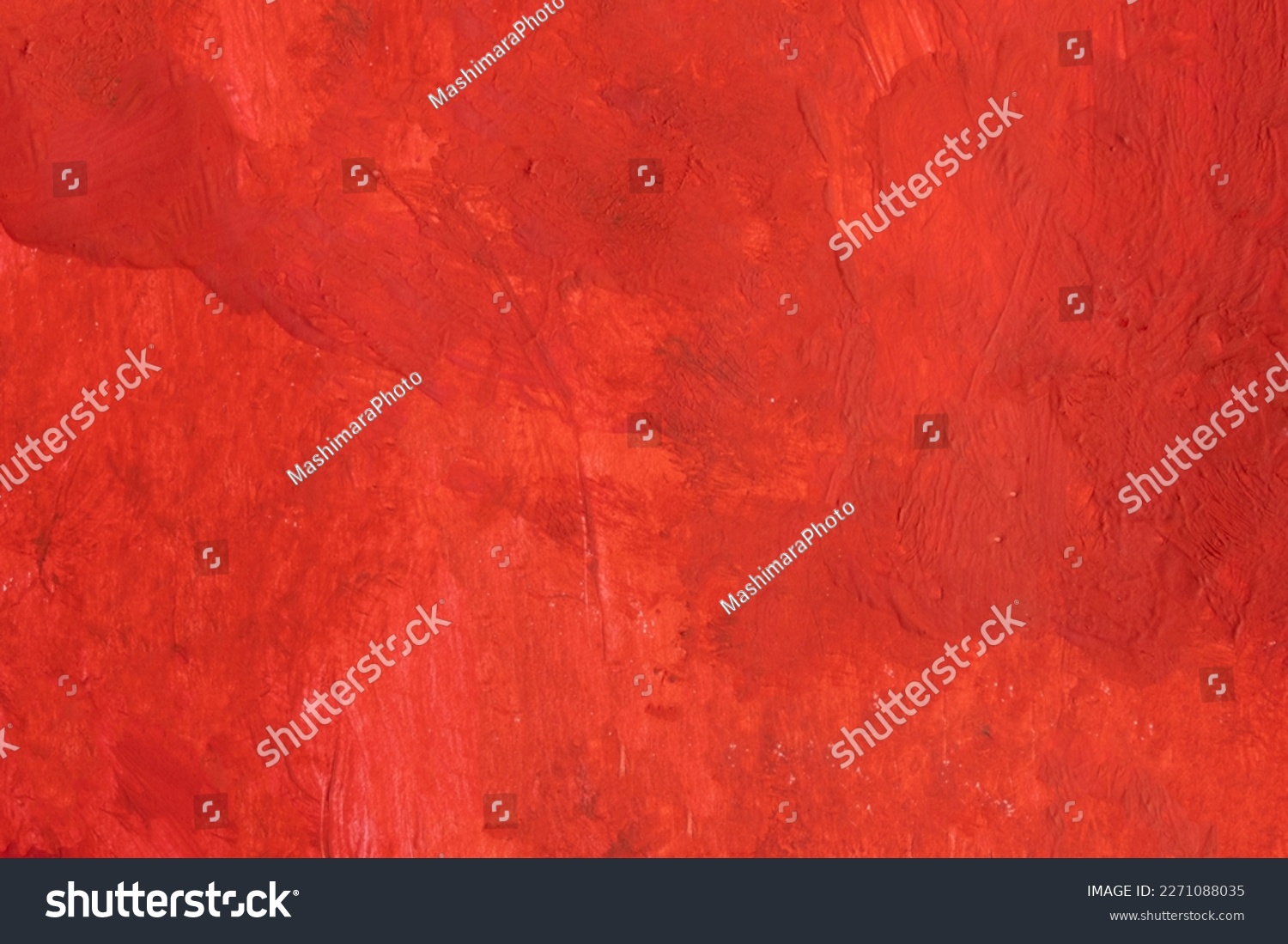 red and pink hand drawn painting background #2271088035