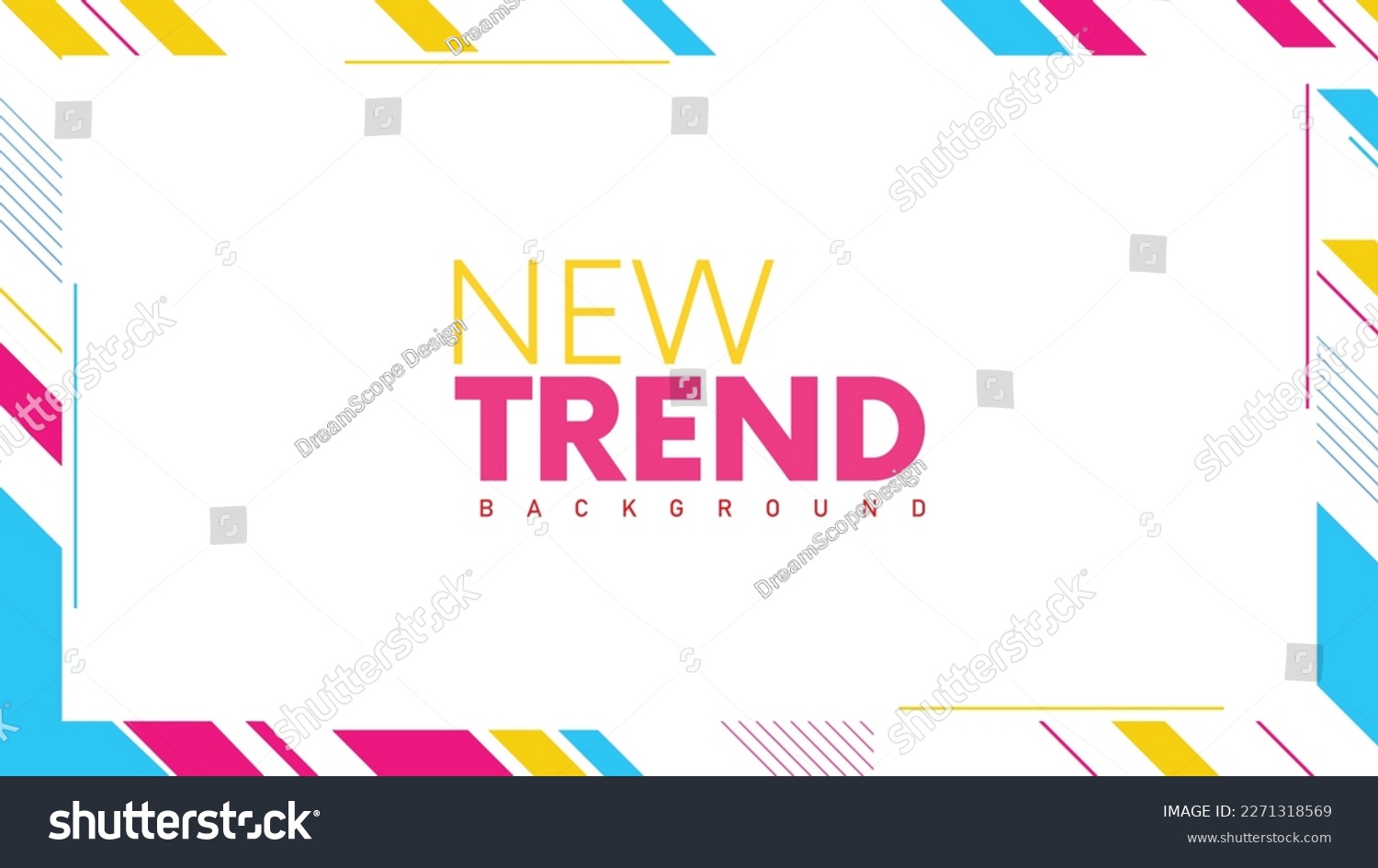 New Trend Modern Abstract Template Design. Geometrical Minimal Shape Elements. Innovative Layouts and Creative Illustrations. Minimalist Artwork and Geometric Shapes. Creative Cover Advertise Design.  #2271318569