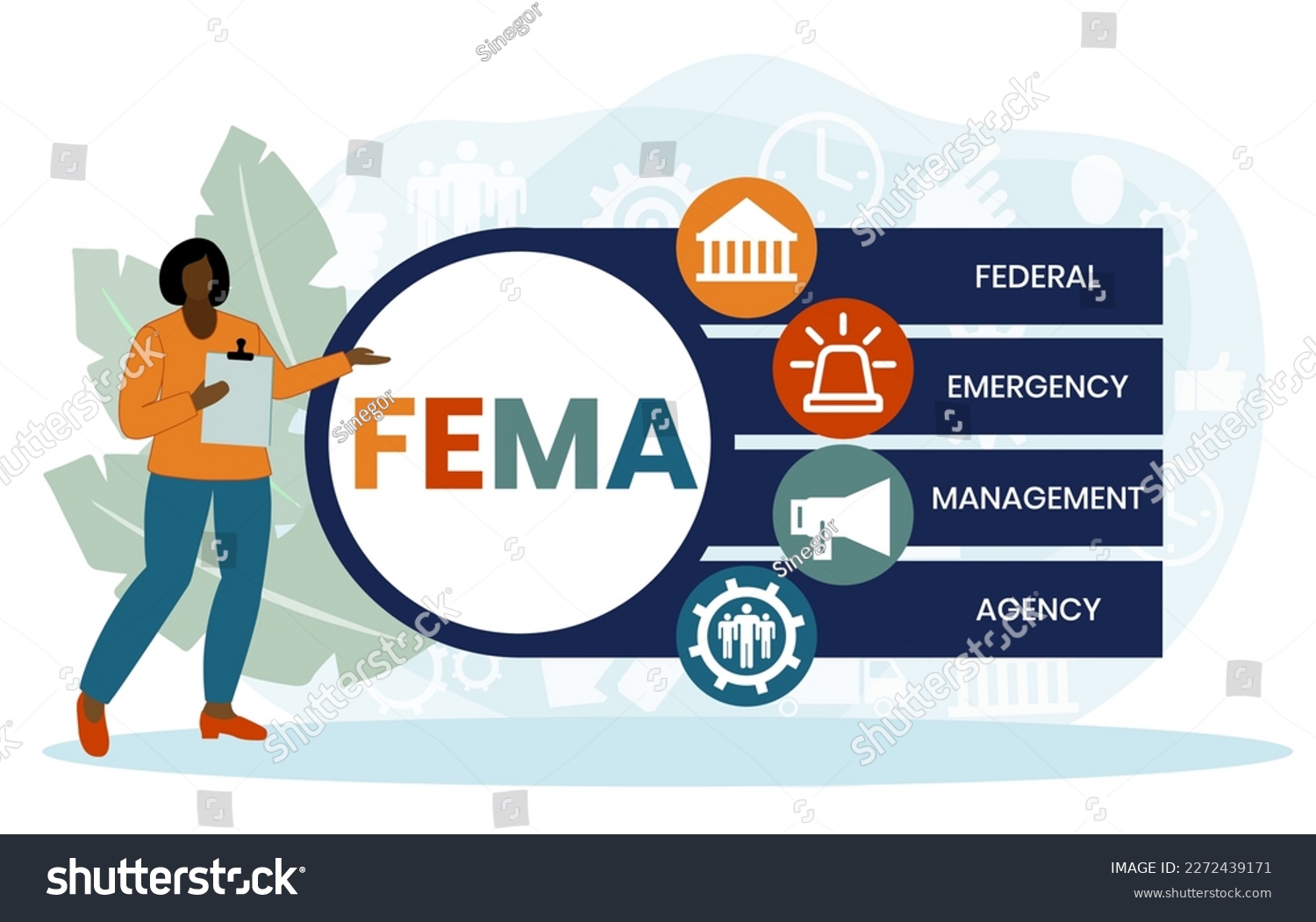 FEMA - Federal Emergency Management Agency - Royalty Free Stock Vector ...