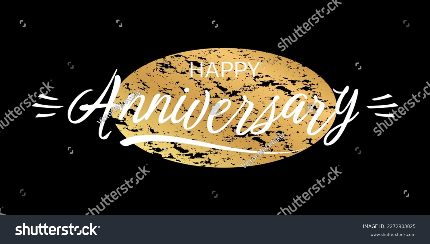 Happy Anniversary text. Calligraphy font, - Royalty Free Stock Vector ...