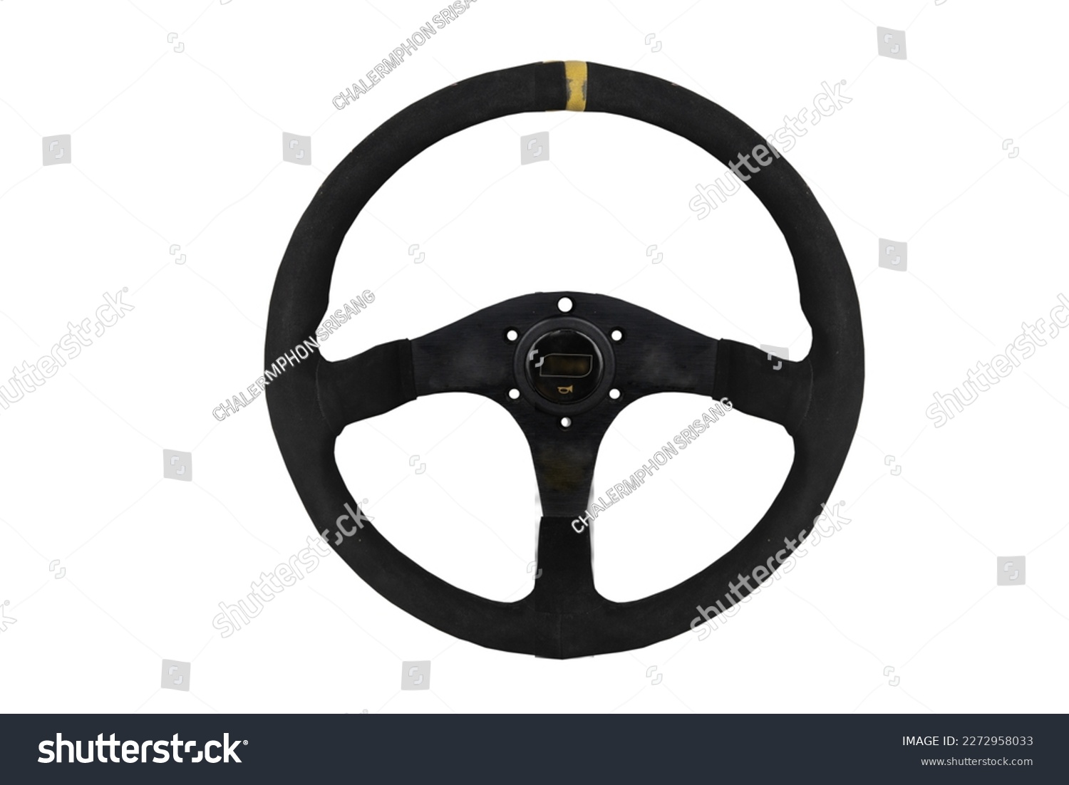 Car steering wheel, leather covered, button technology #2272958033