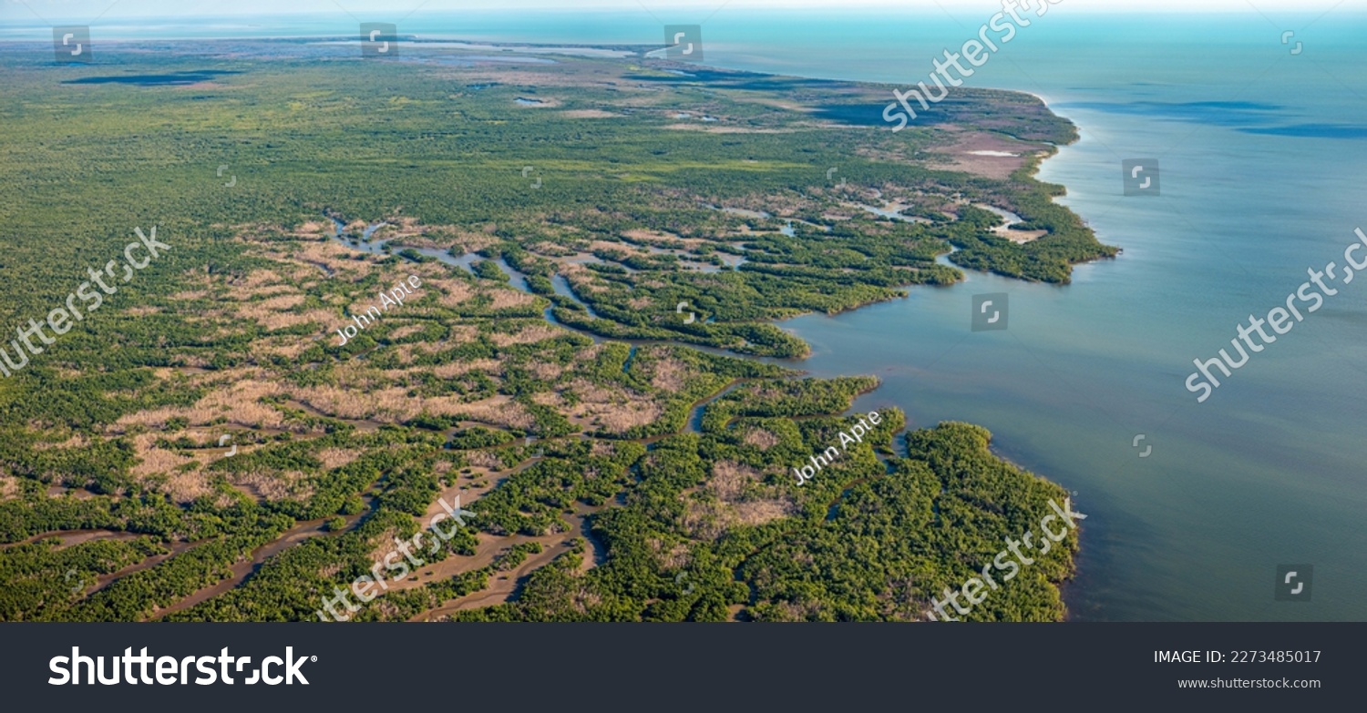 aerial view of Cape Sable Florida #2273485017