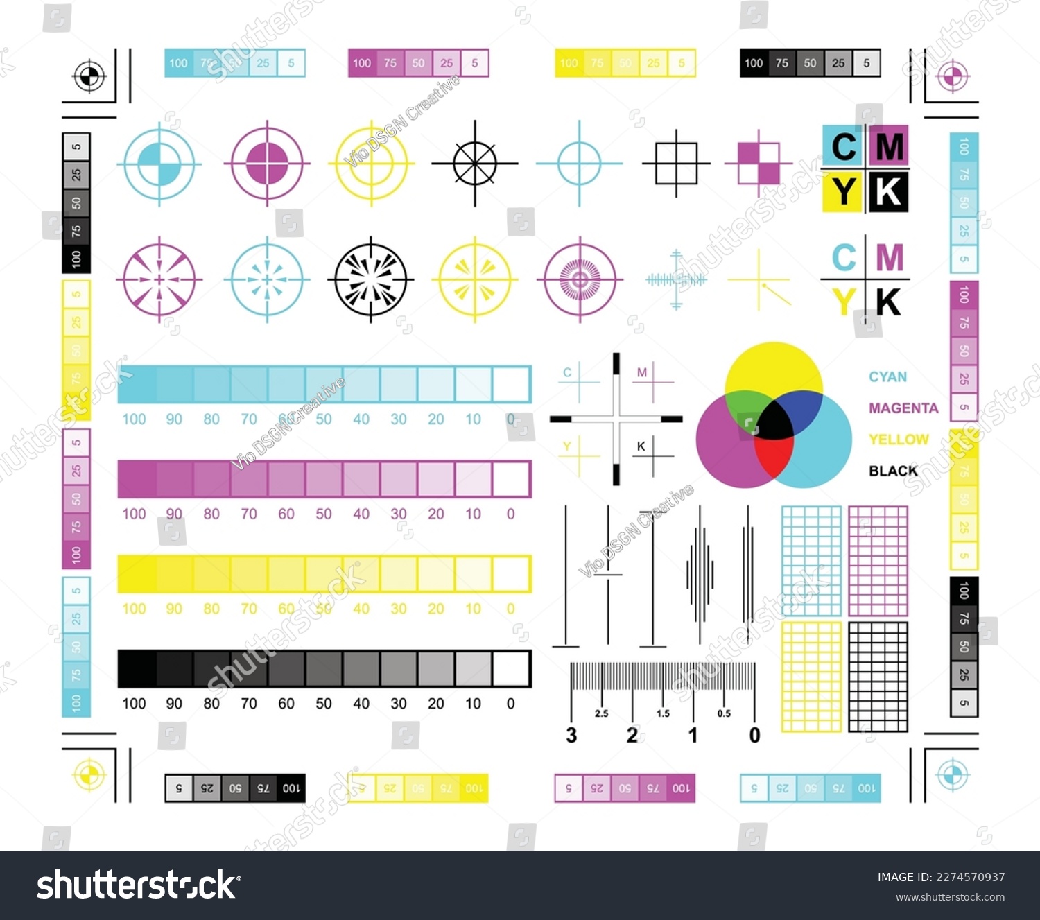 rgb and cmyk mixing diagram colored - Royalty Free Stock Vector ...