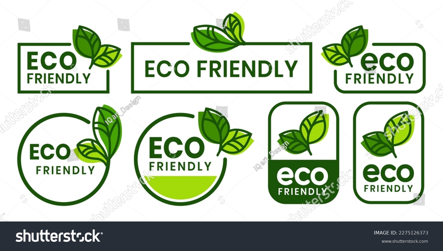 Set of eco friendly icons. Ecologic food stamps. - Royalty Free Stock ...