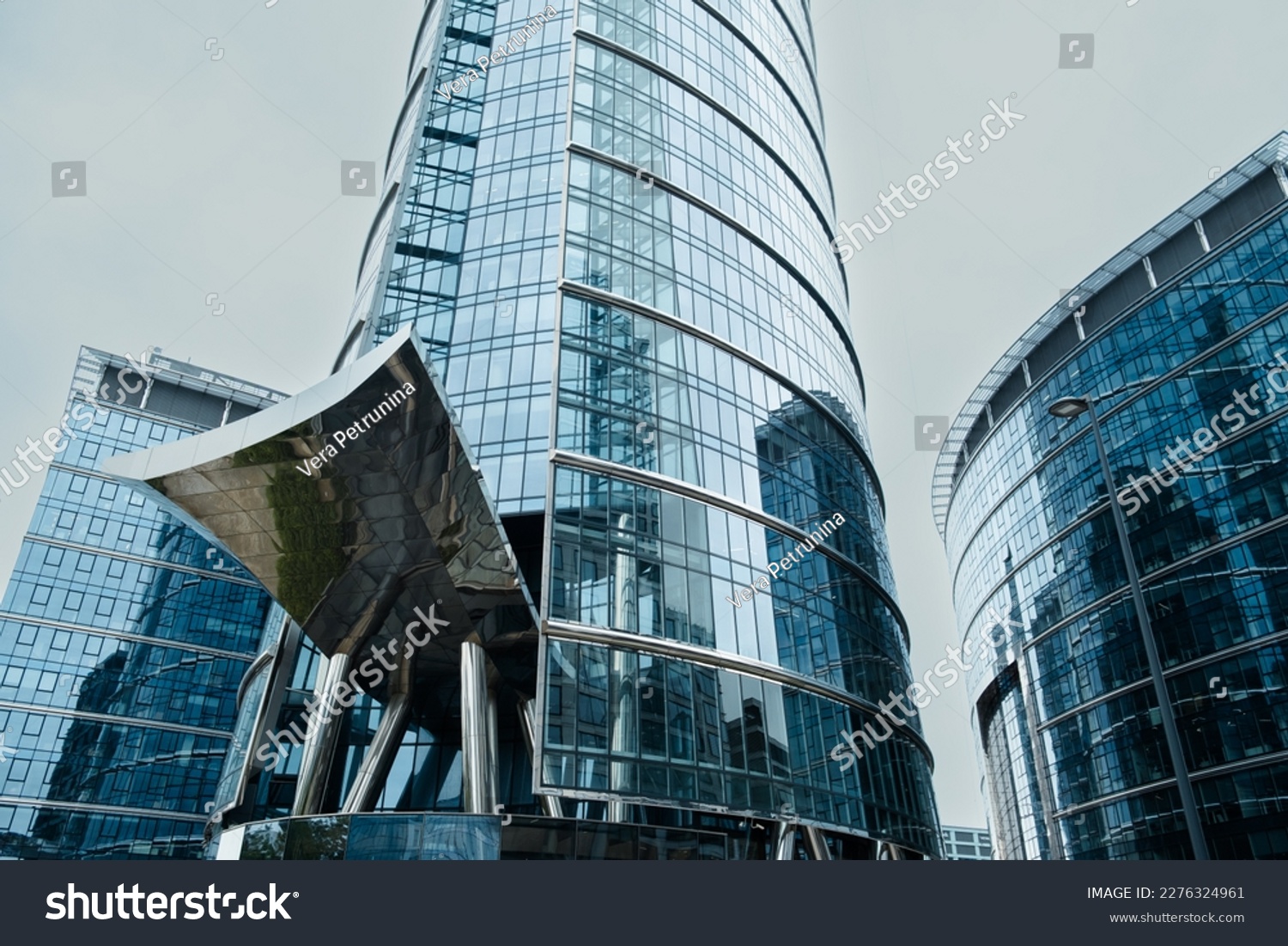 The Warsaw Spire, one of the most famous sights in Poland - May 27, 2022. Warsaw, Poland. #2276324961